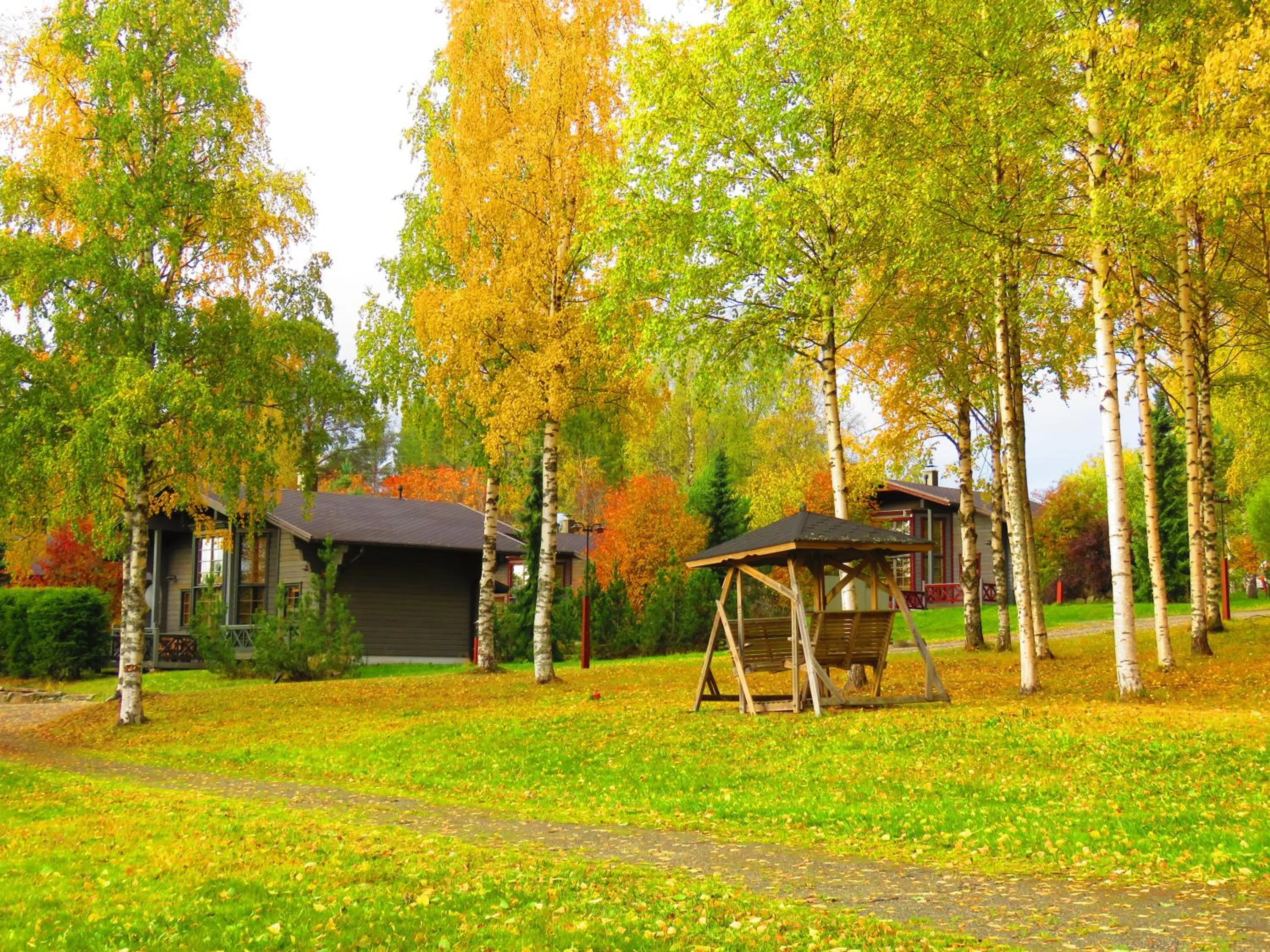 Garden in Holiday Village Tahko-Tours