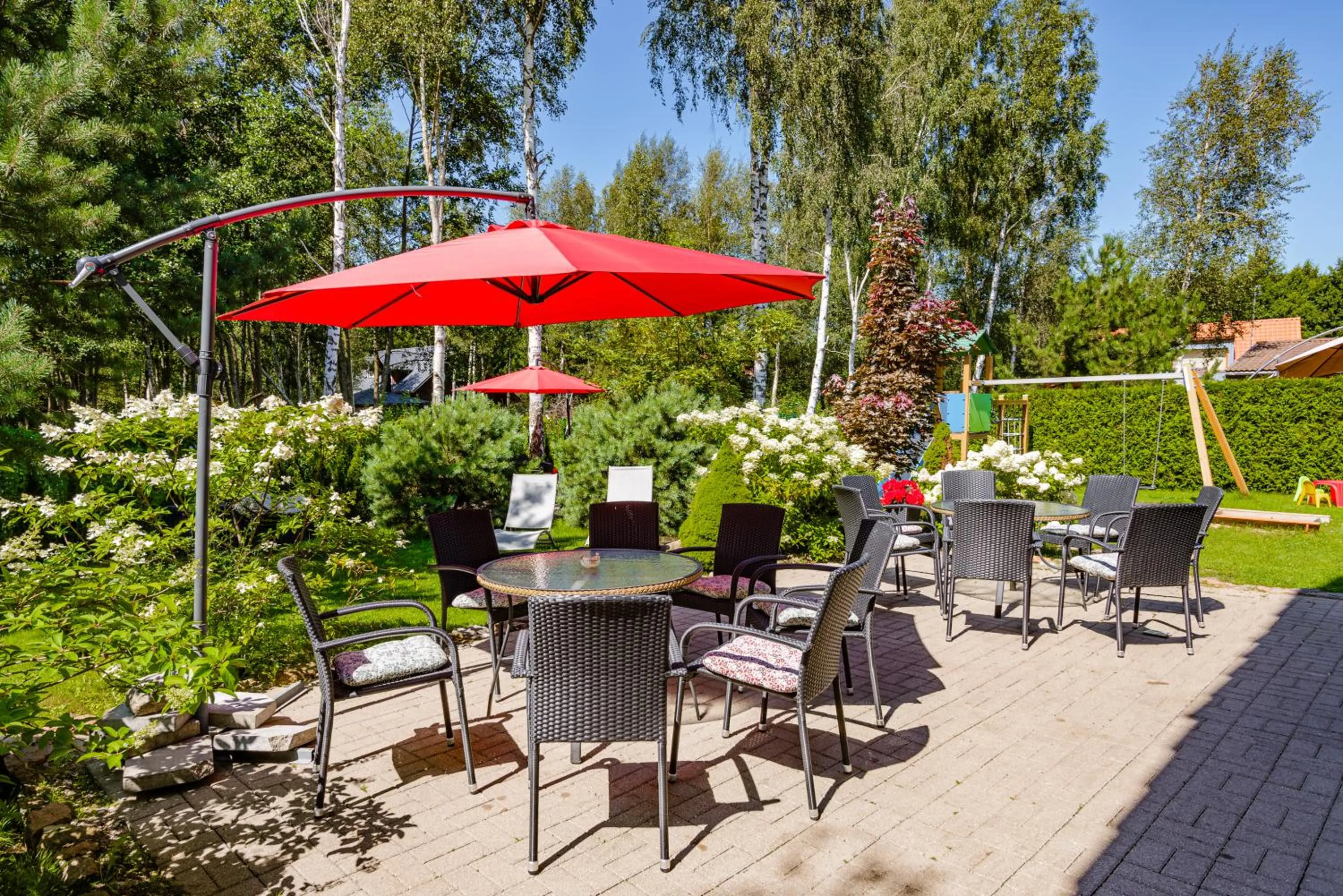 Children play ground in Guest House Pasaulio Krastas
