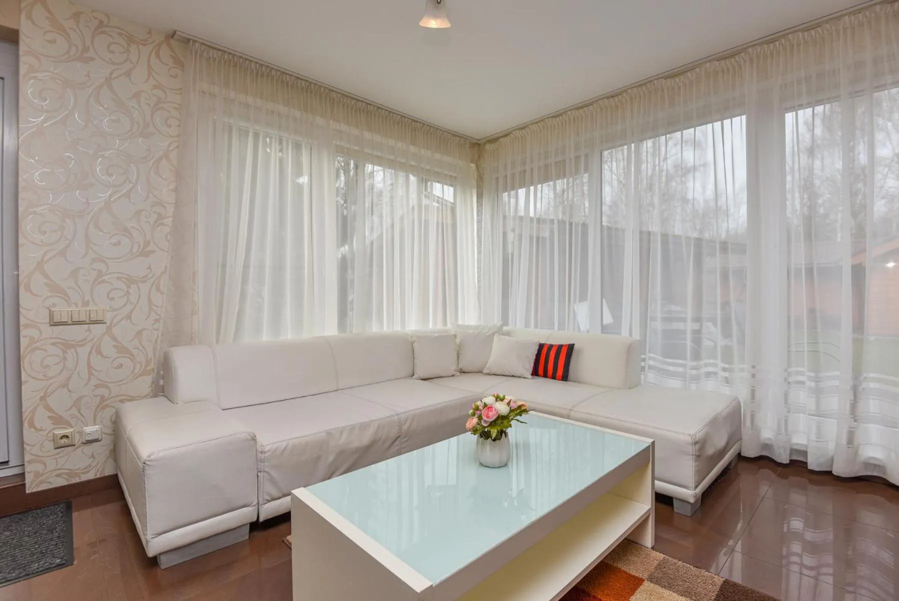 Living room in Guest House Pasaulio Krastas