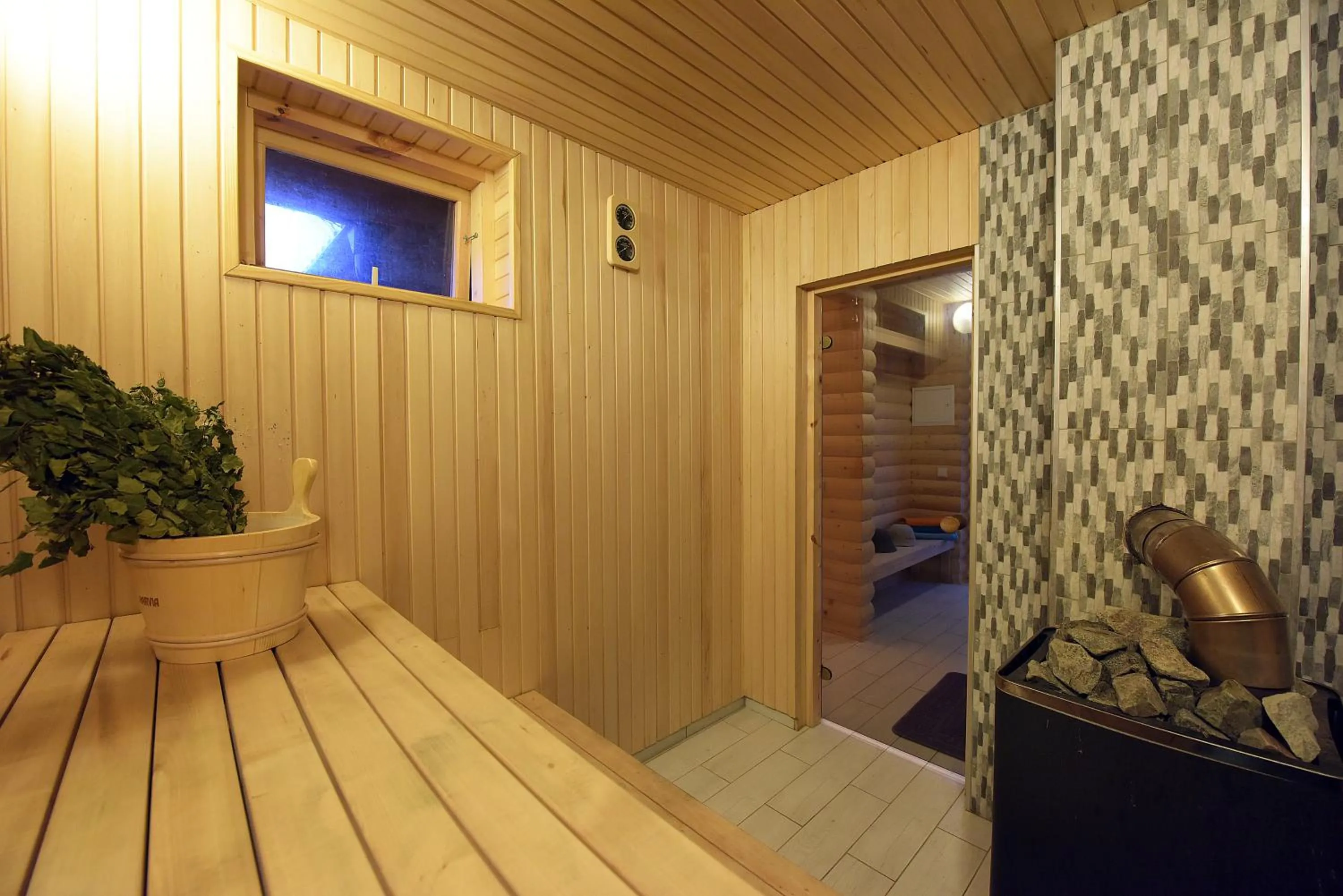 Sauna in Guest House Pasaulio Krastas