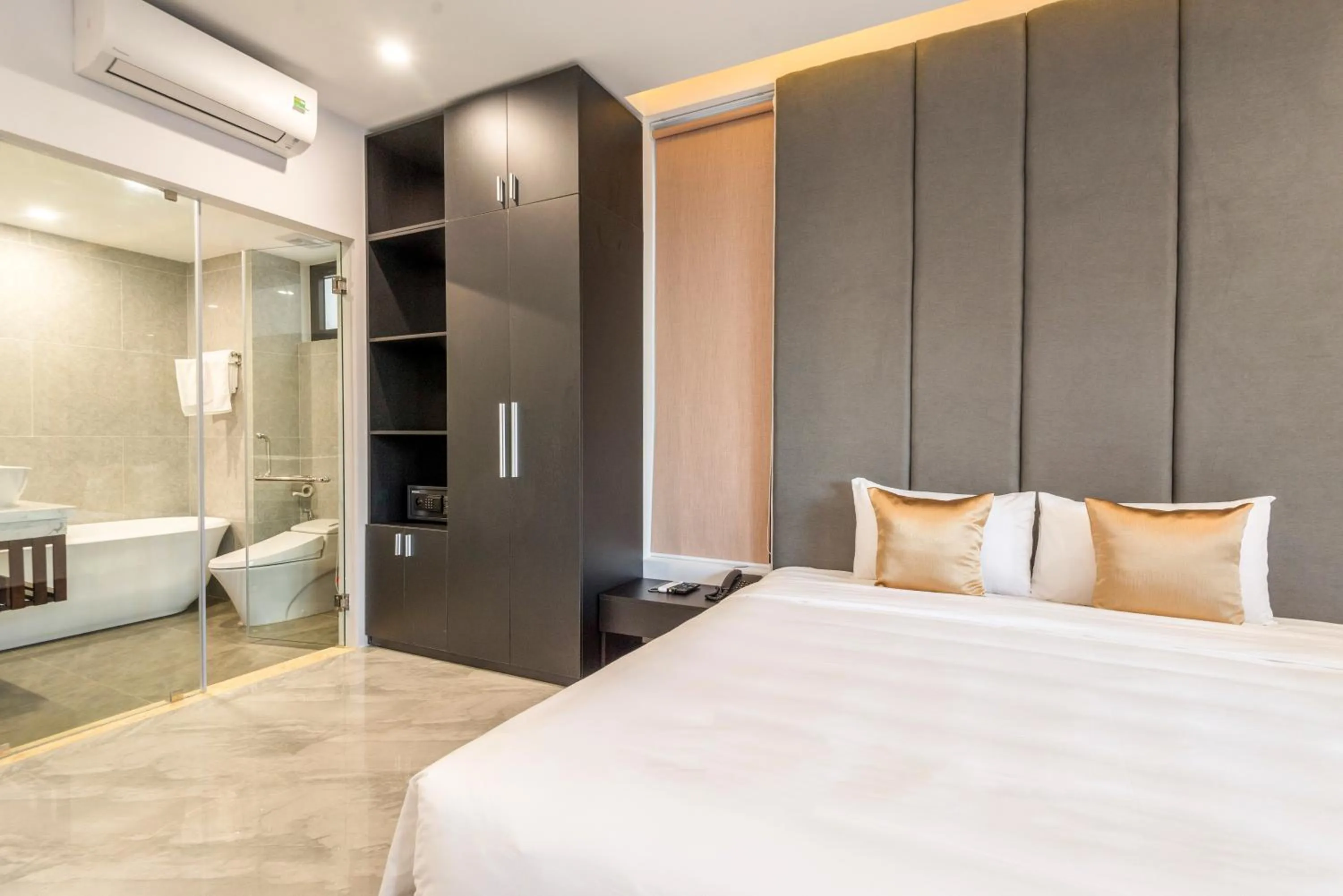 Bed in Khong Cam Garden Villas