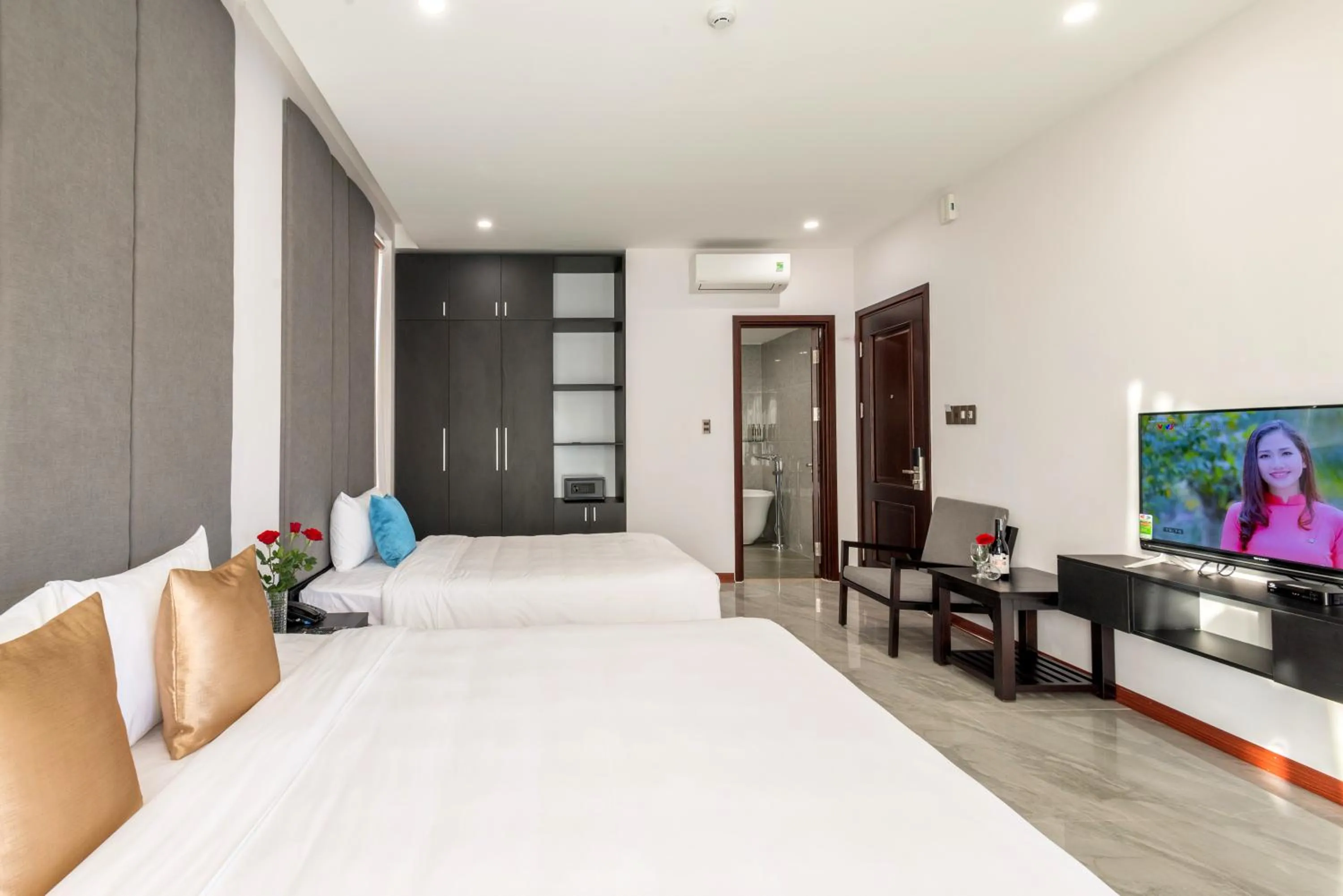 Bed in Khong Cam Garden Villas