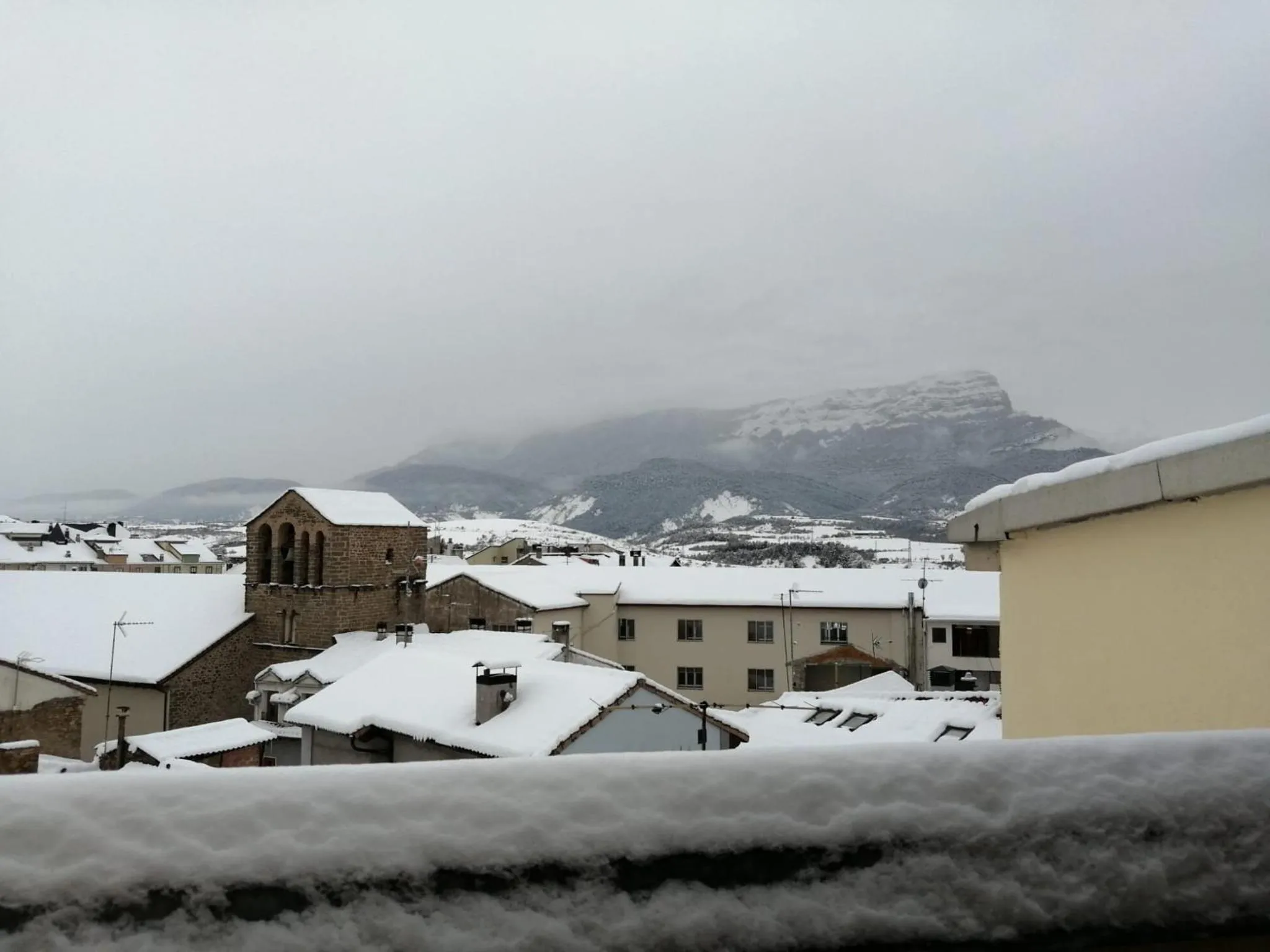 View (from property/room) in Hotel Alda Jolio Jaca