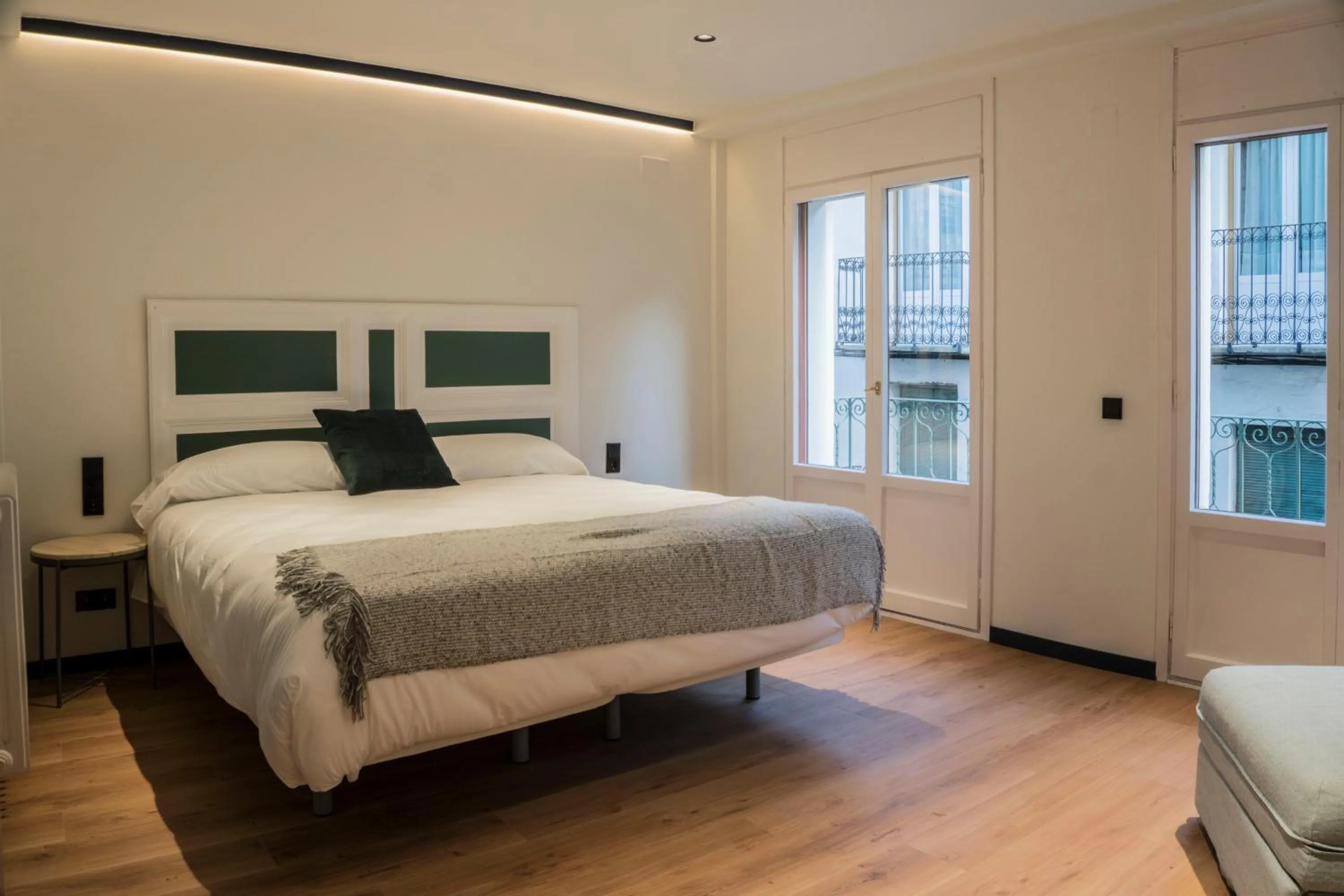 Bed in Hotel Alda Jolio Jaca