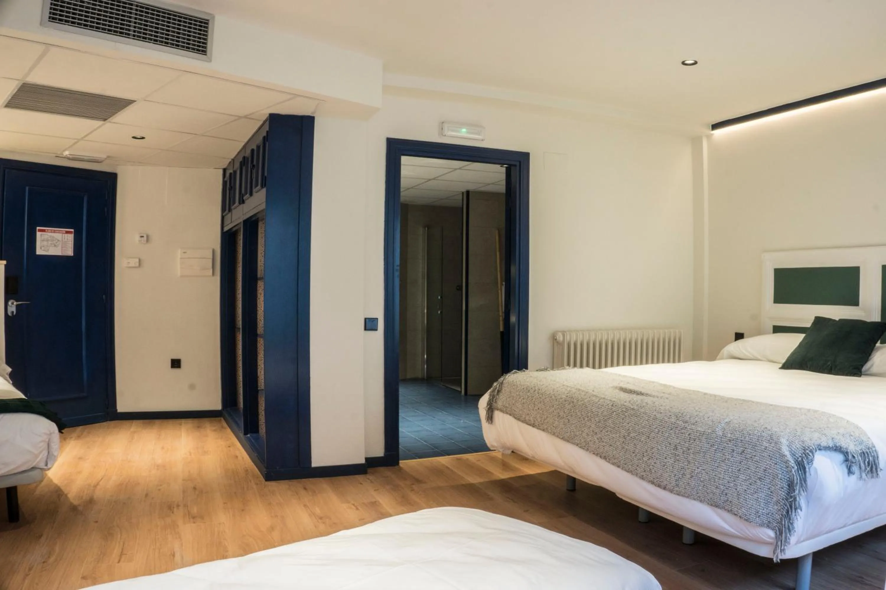 Bed in Hotel Alda Jolio Jaca