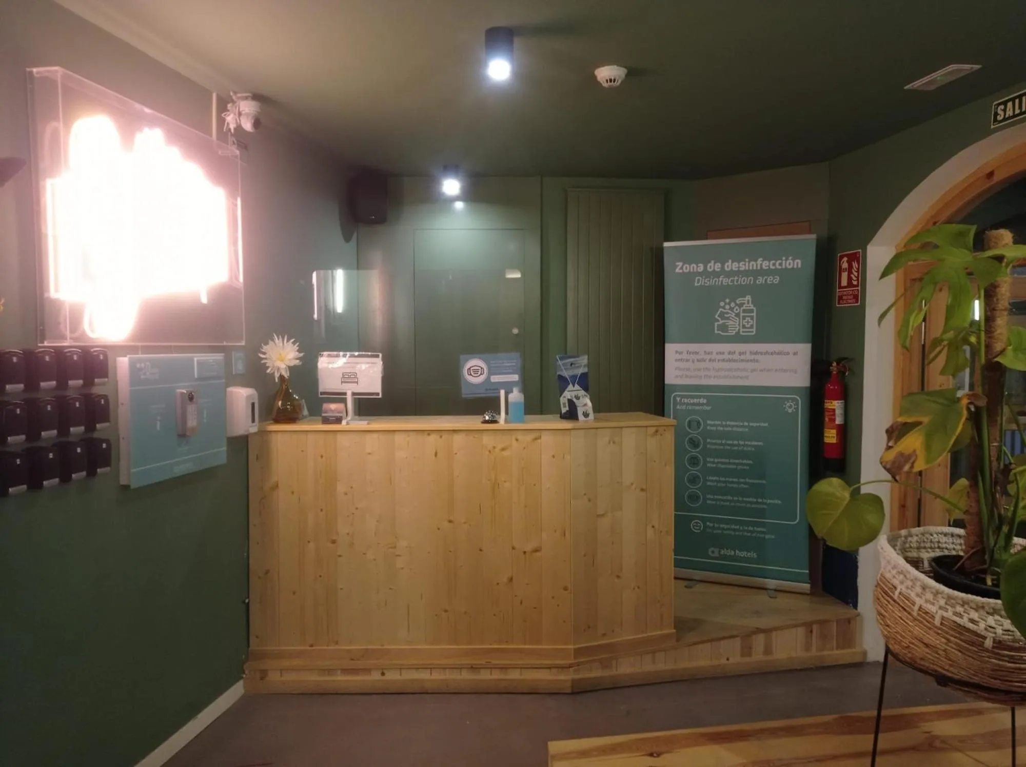 Lobby or reception in Hotel Alda Jolio Jaca