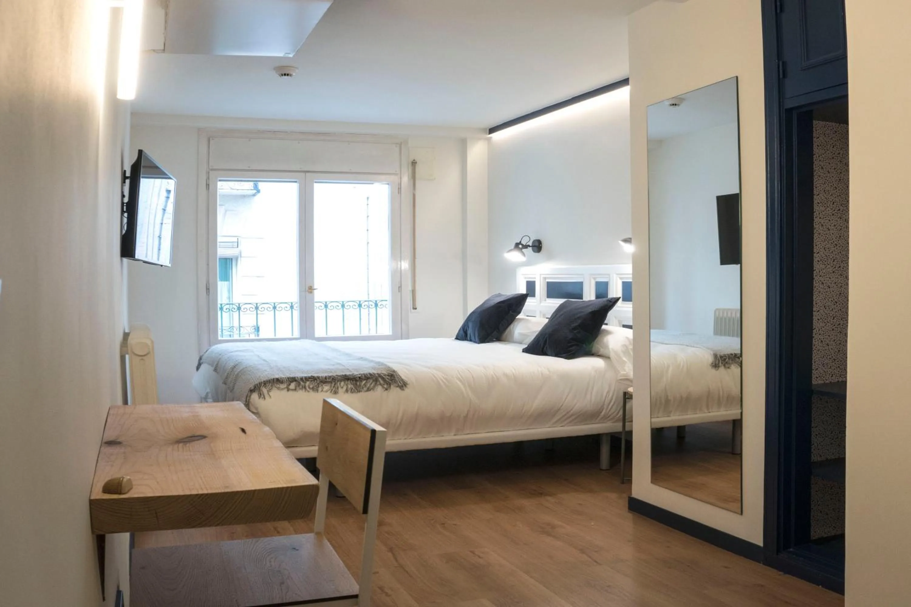 Bed in Hotel Alda Jolio Jaca