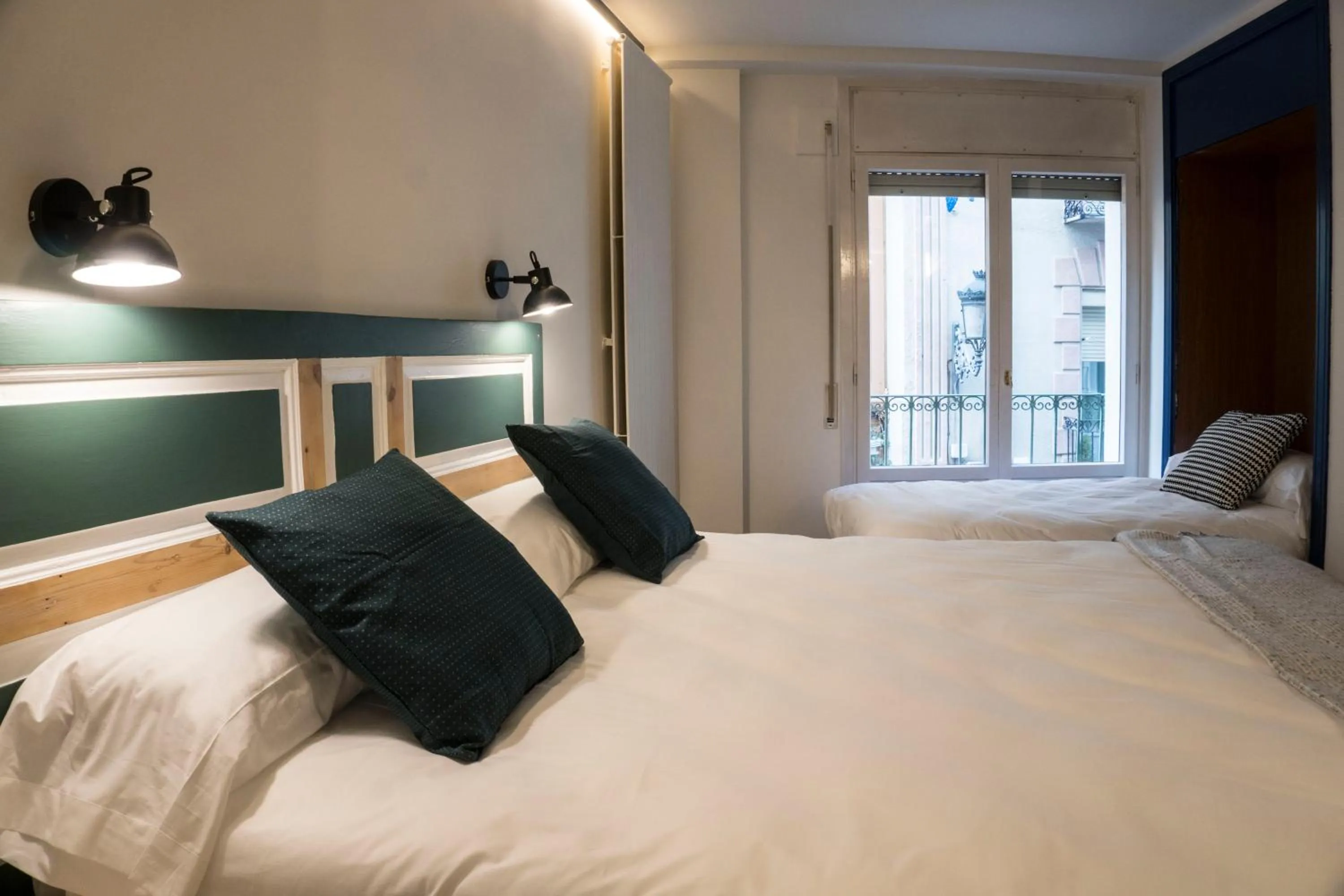 Bed in Hotel Alda Jolio Jaca