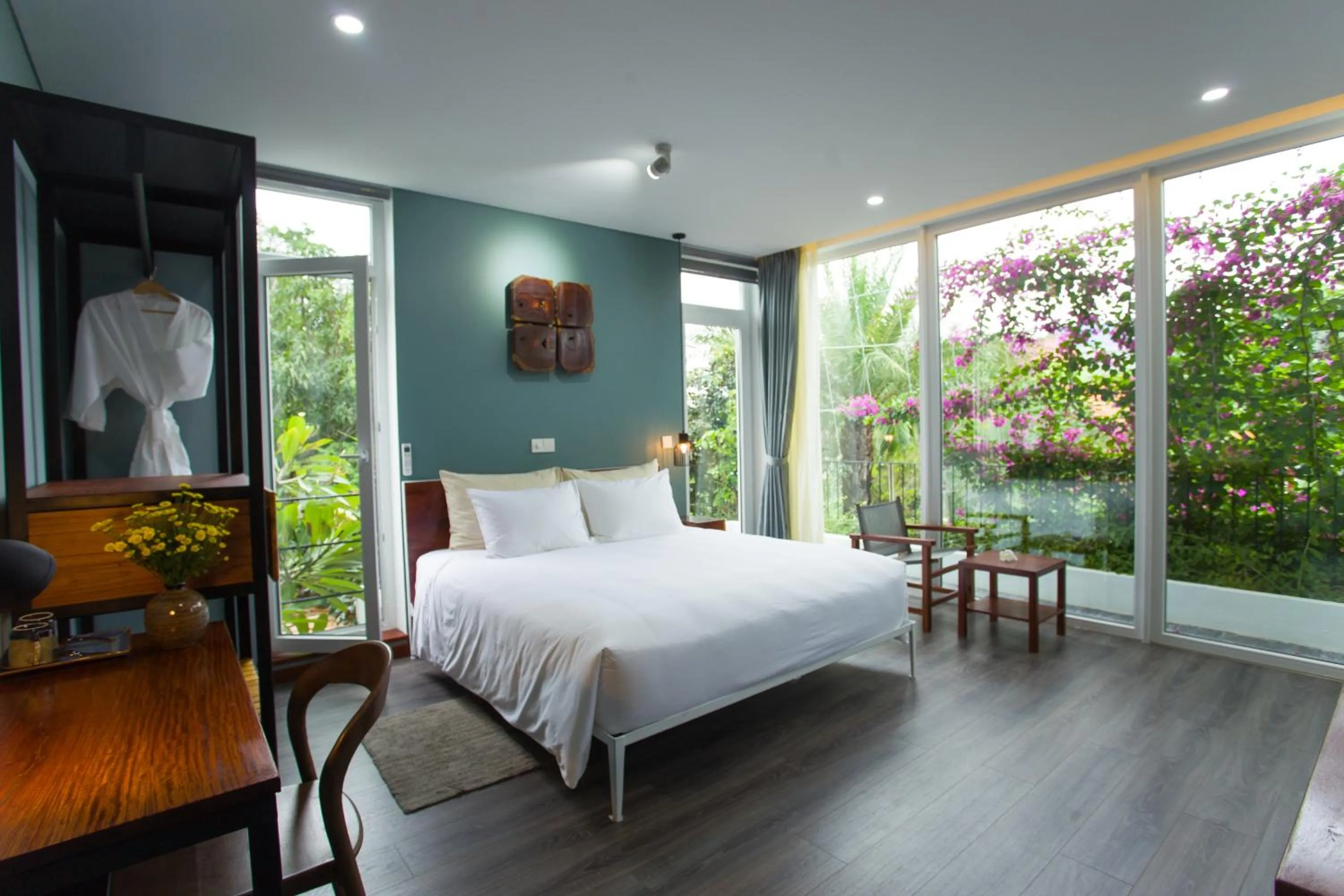 Bed in An Bang beach Chay Villas