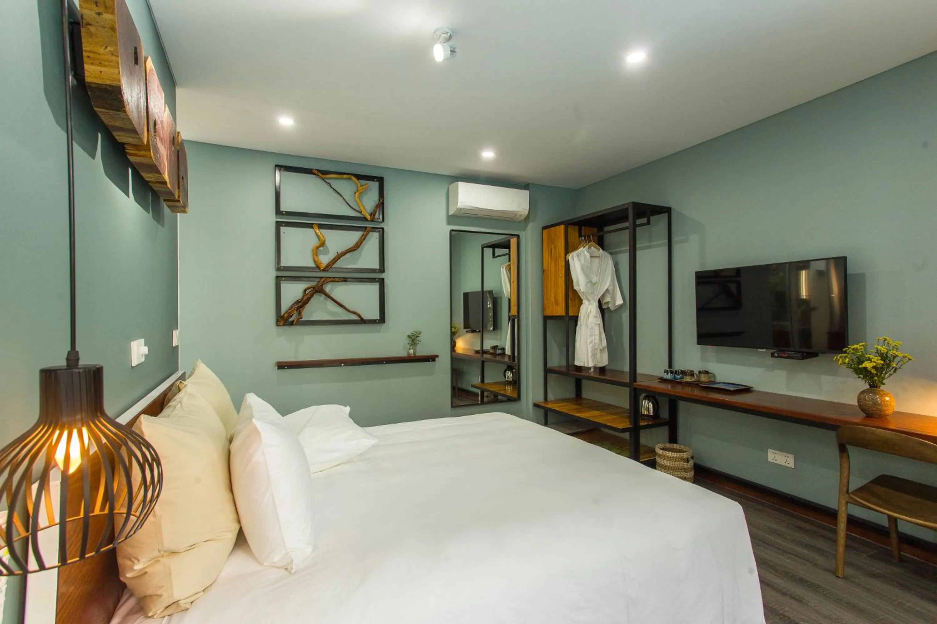 Bed in An Bang beach Chay Villas