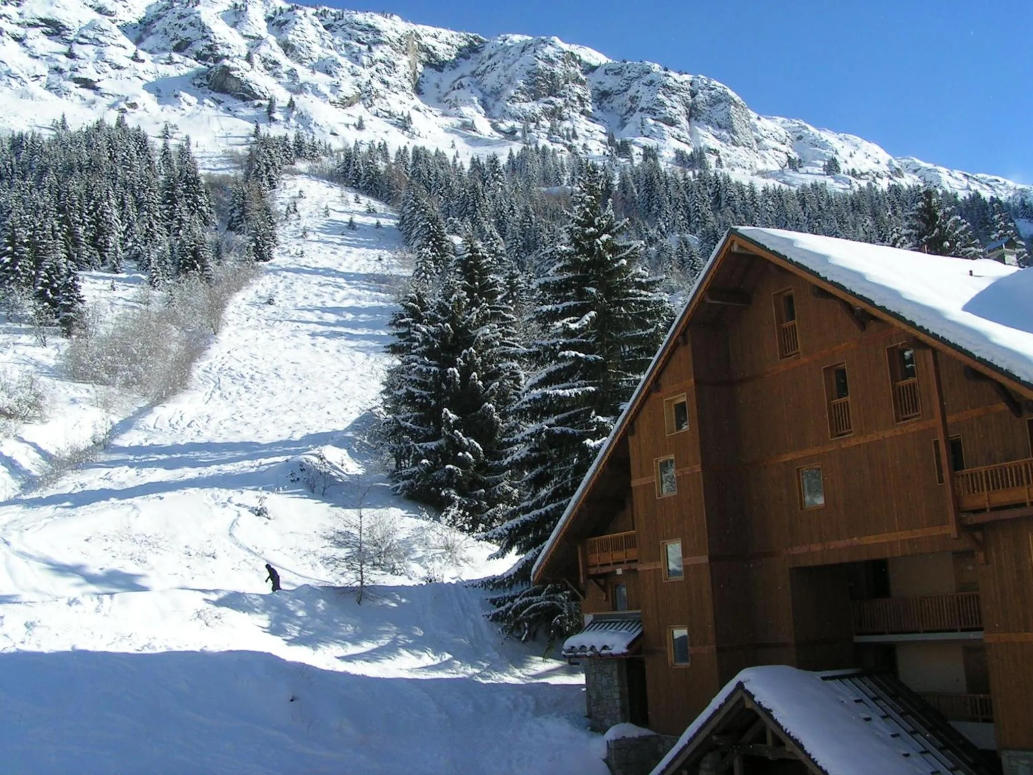 Winter in Chalet des Neiges Oz en Oisans