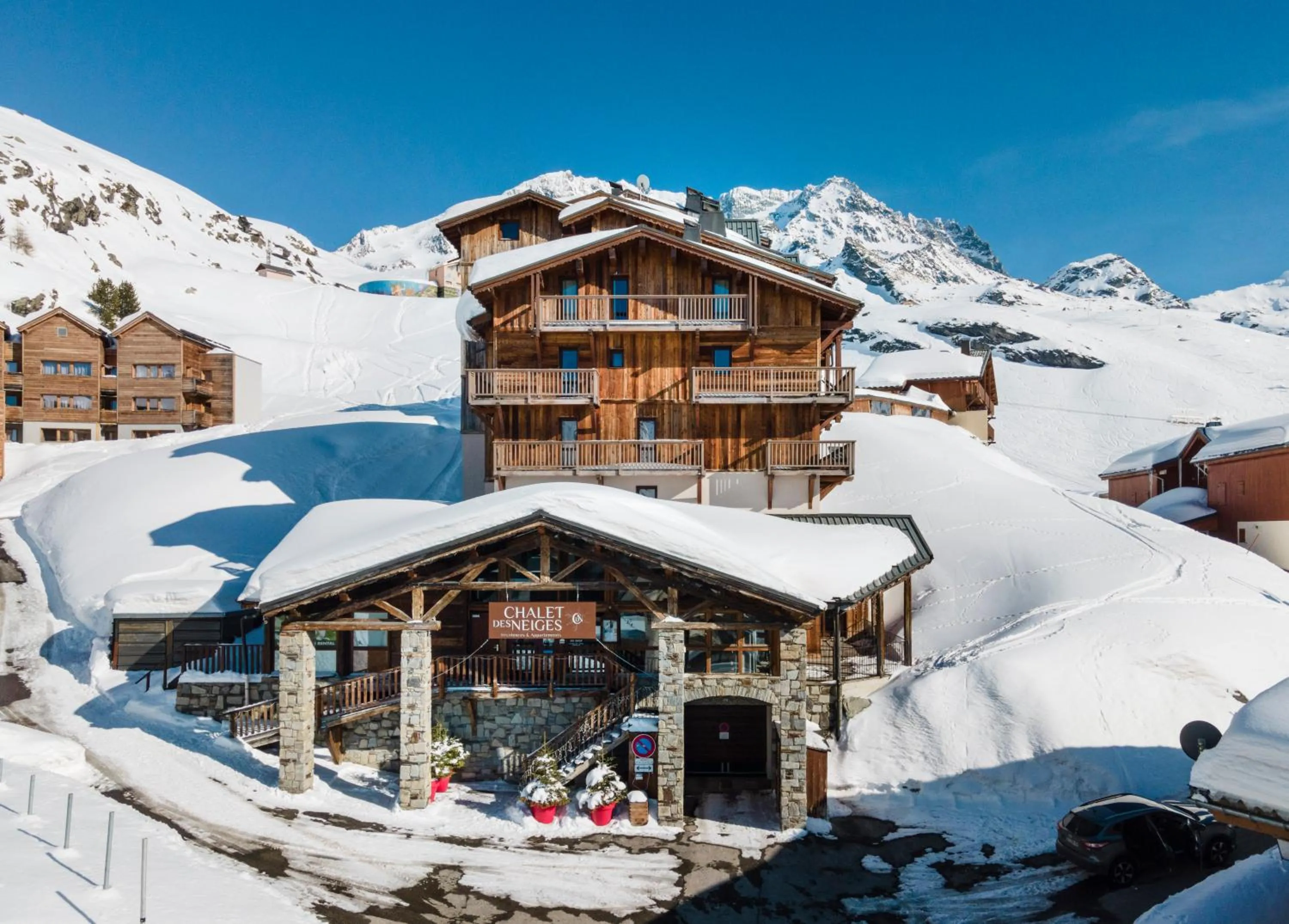 Property building in Chalet des Neiges Hermine