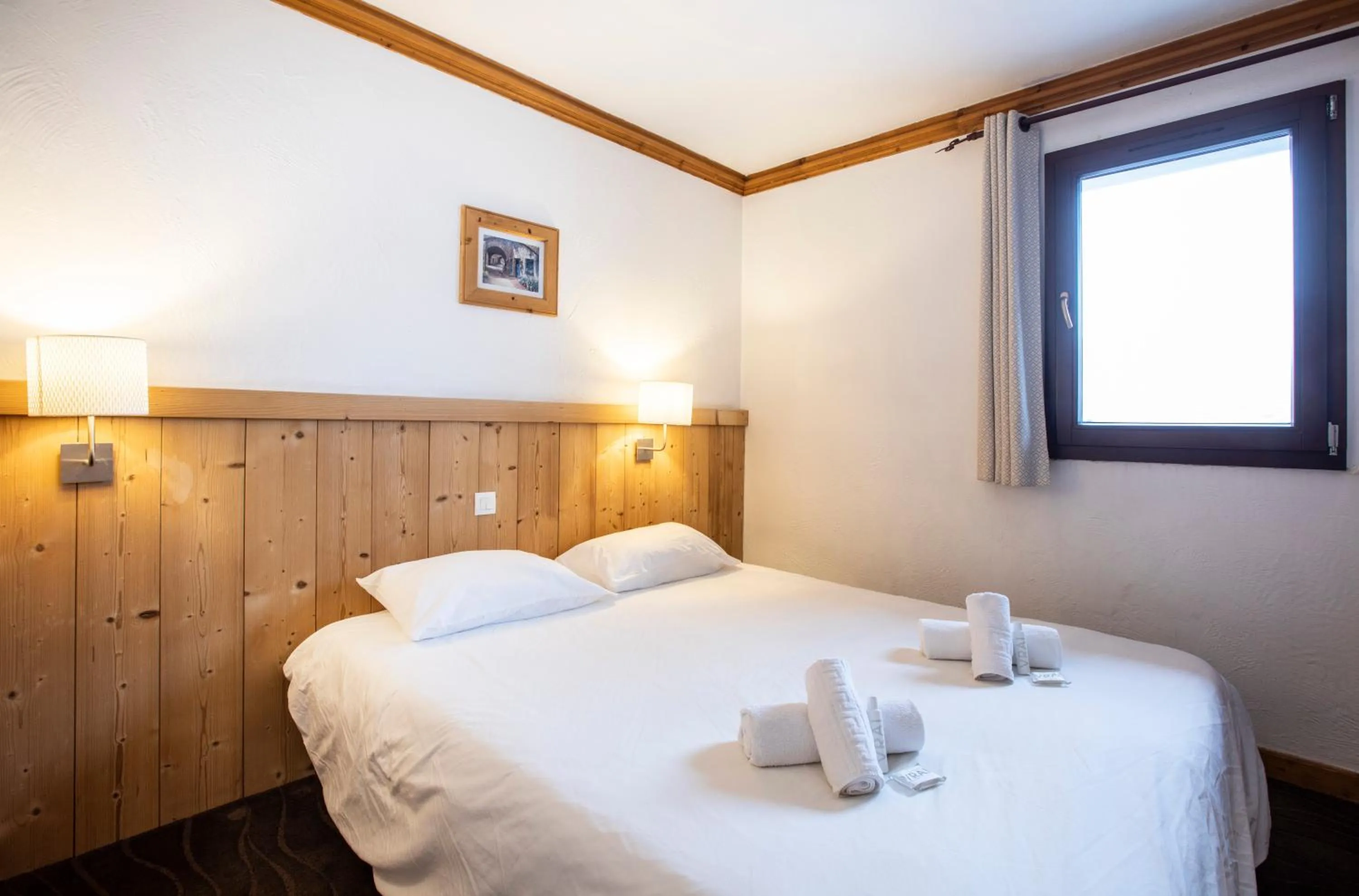 Bed in Chalet des Neiges Hermine