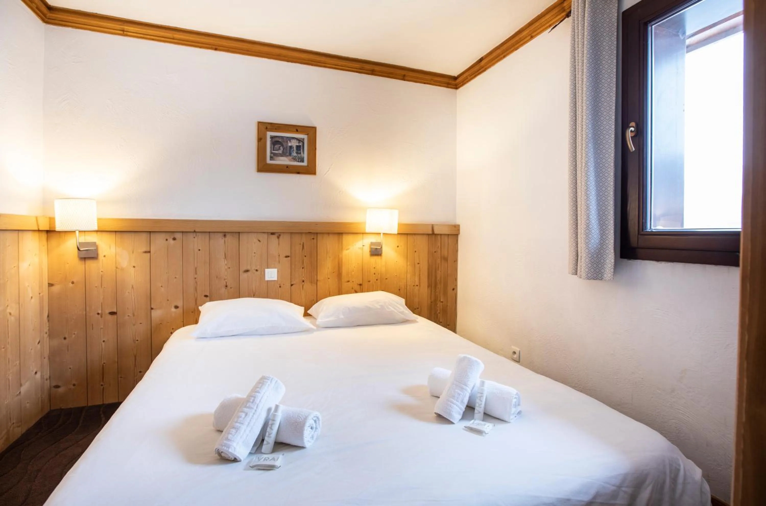 Bed in Chalet des Neiges Hermine