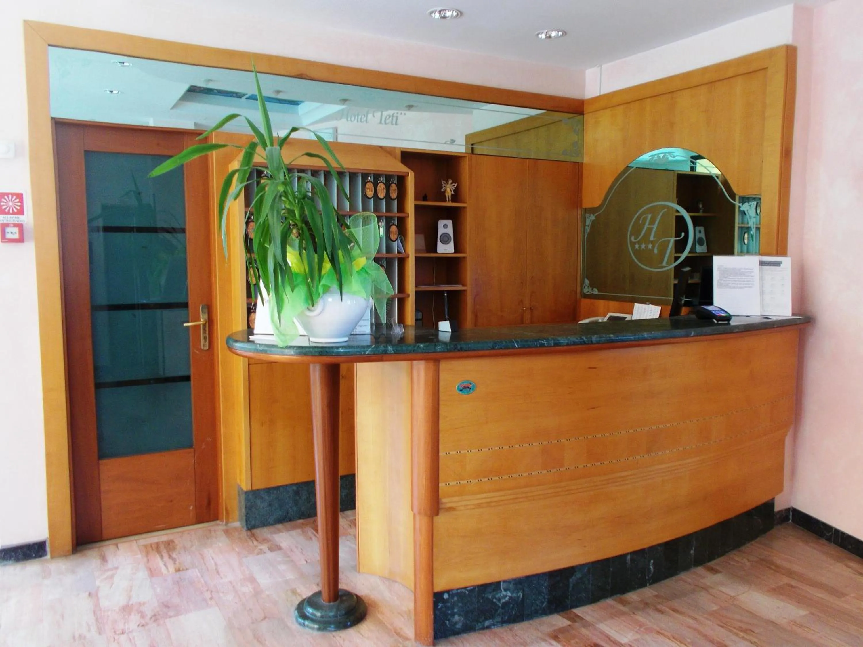 Lobby or reception in Hotel Teti
