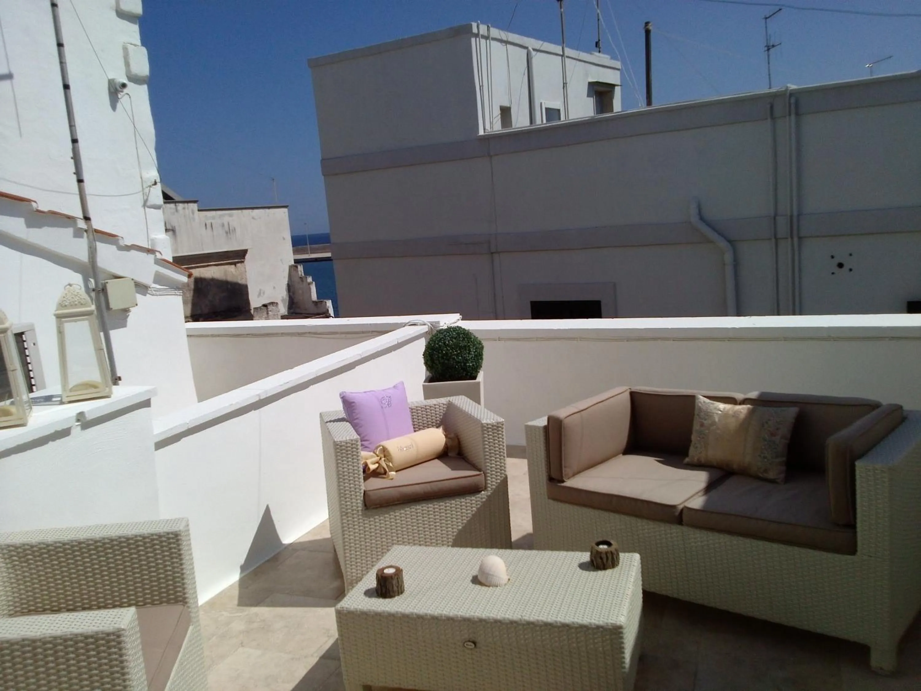 Decorative detail in Le Caravelle Bed and Breakfast