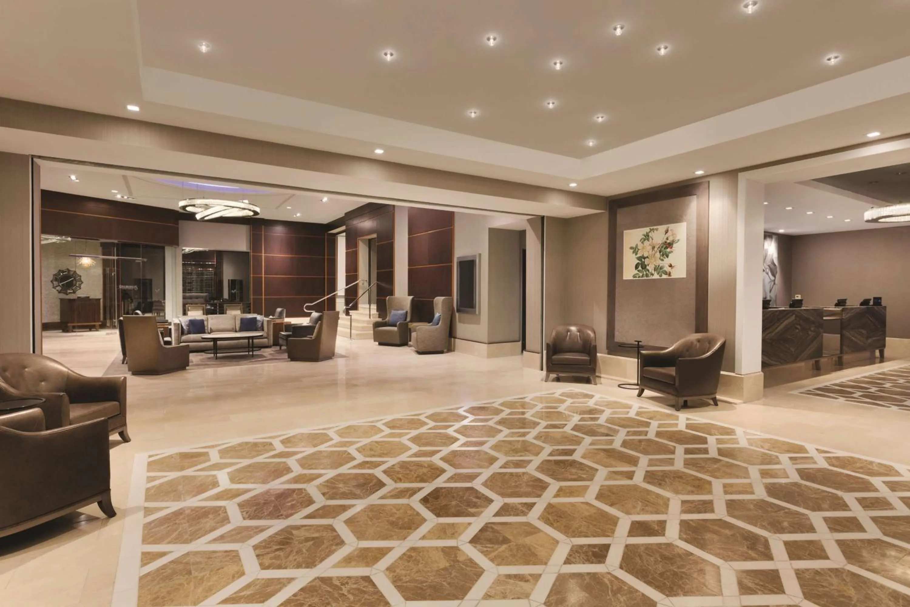 Lobby or reception in Hilton Philadelphia City Avenue