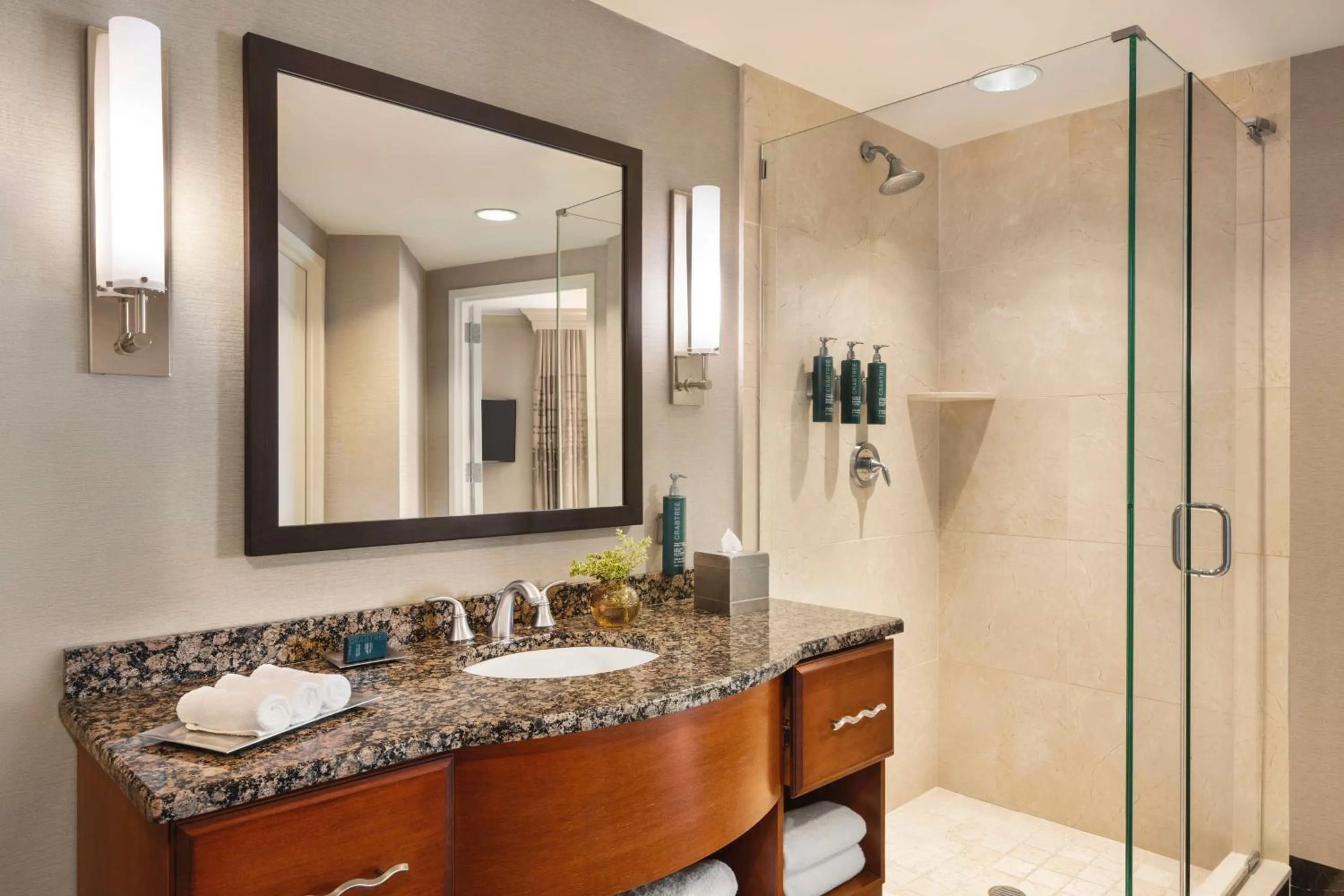 Bathroom in Hilton Philadelphia City Avenue