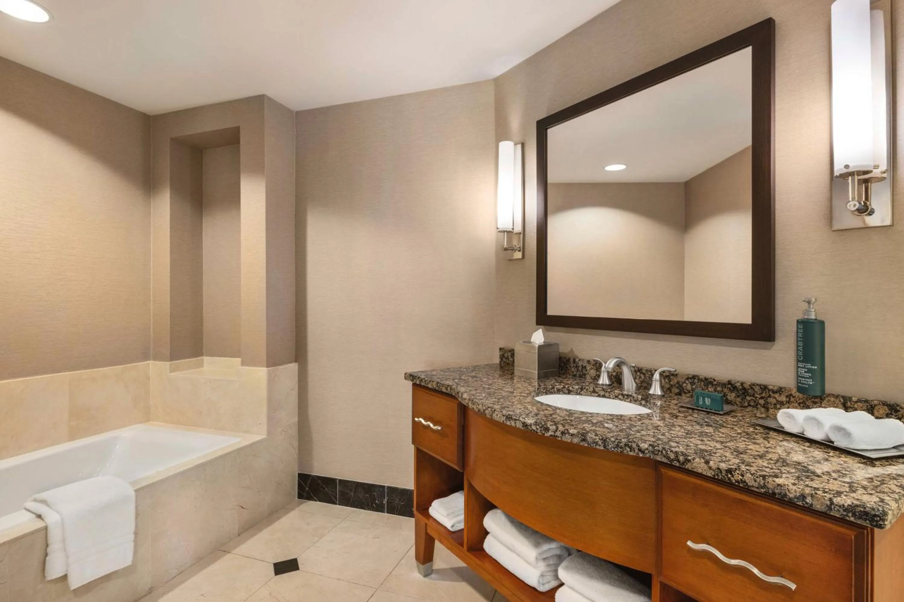 Bathroom in Hilton Philadelphia City Avenue