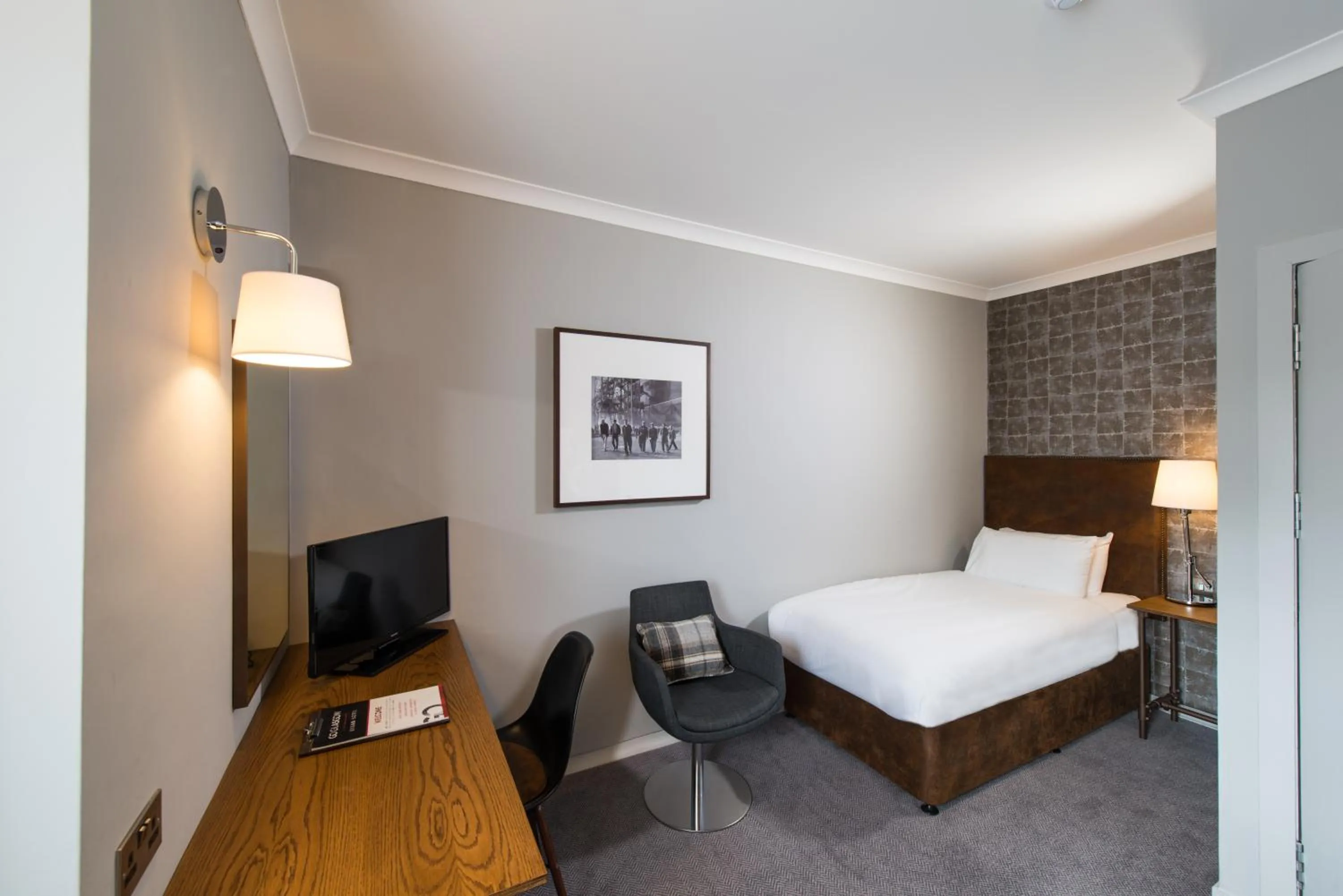 Bed in Glasgow West Hotel by Compass Hospitality