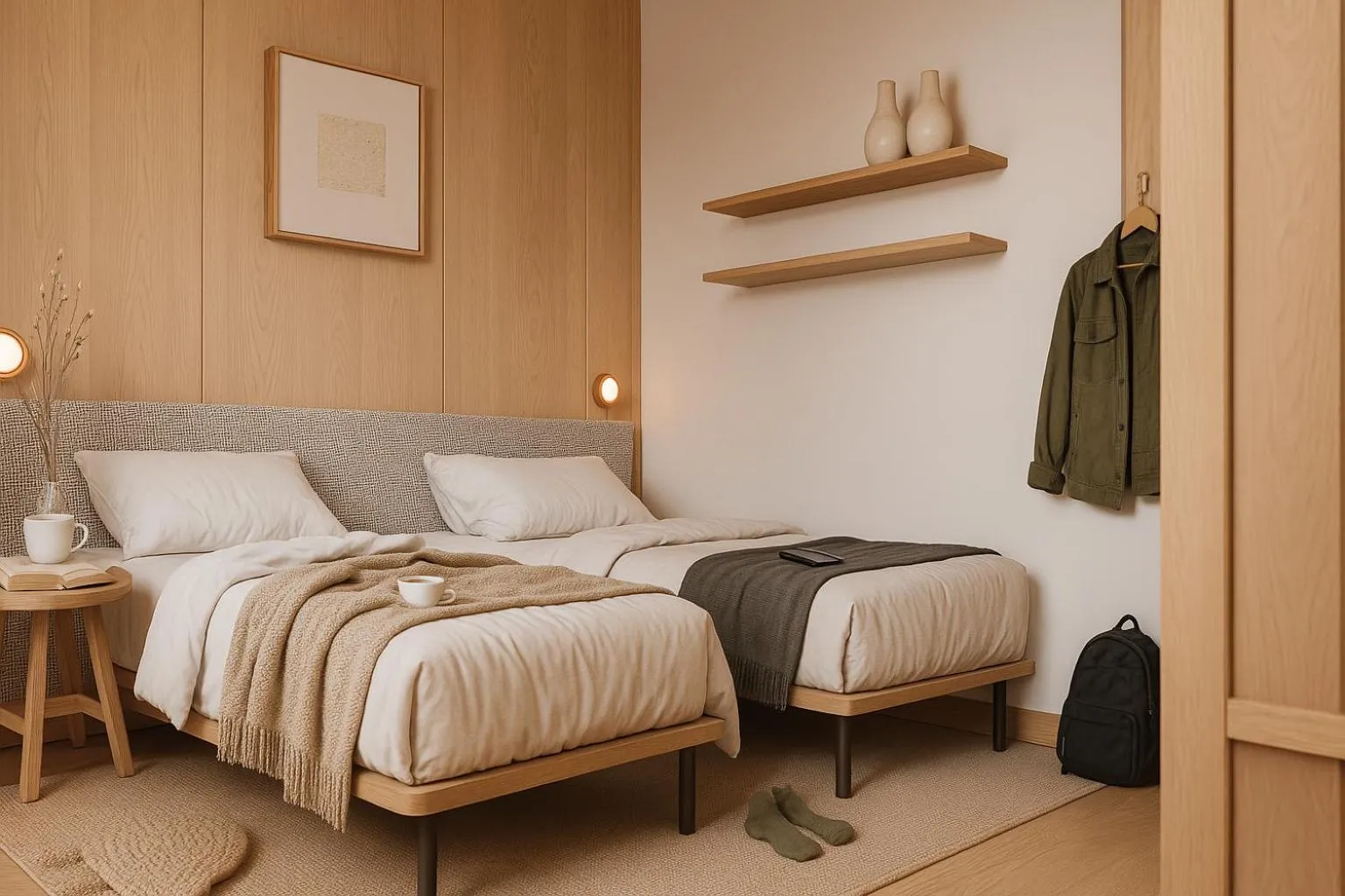 Bedroom, Bed in Safestay Vienna Margaretenviertel