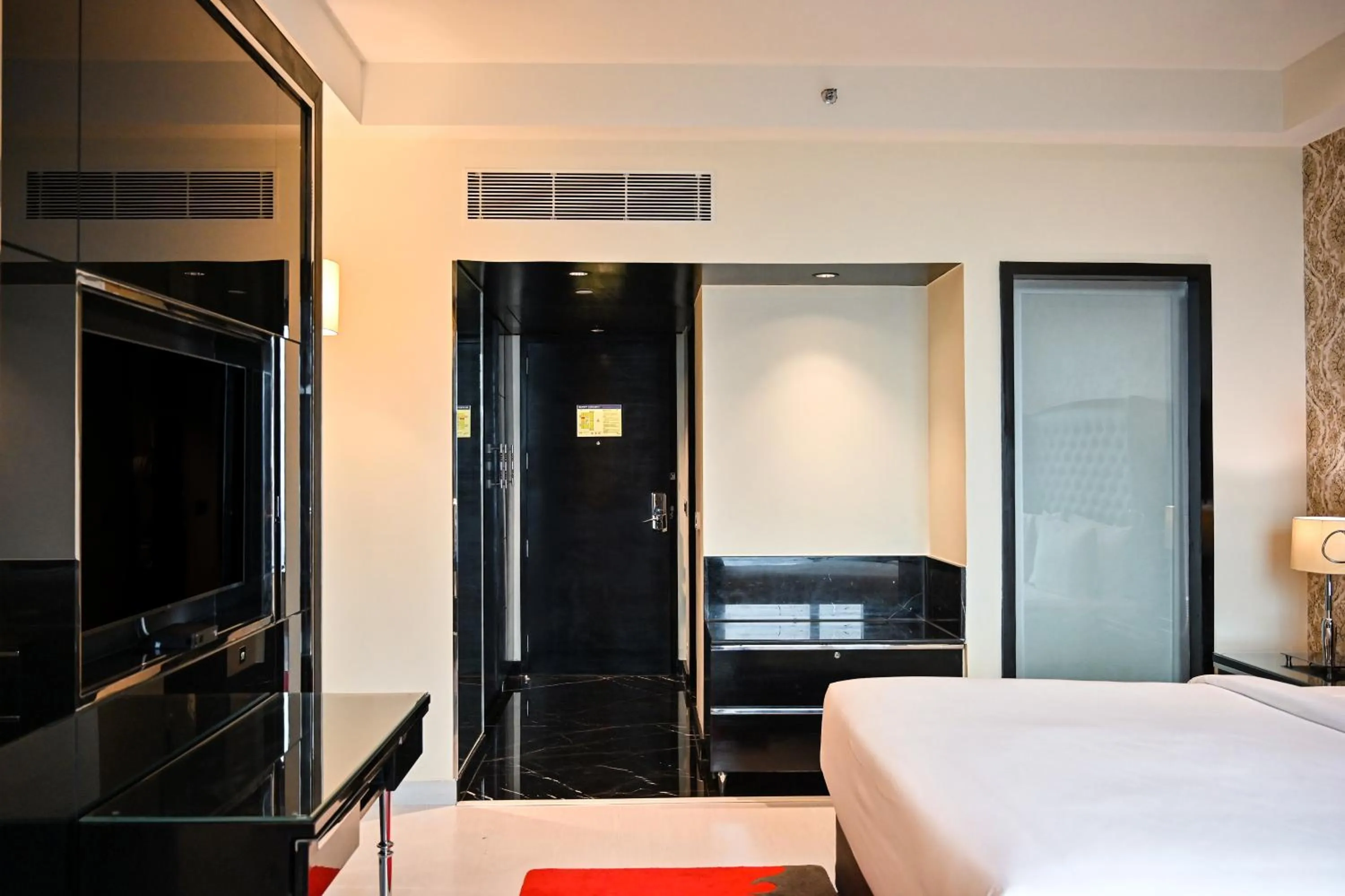 TV and multimedia, Bed in Radisson Blu Hotel New Delhi Paschim Vihar