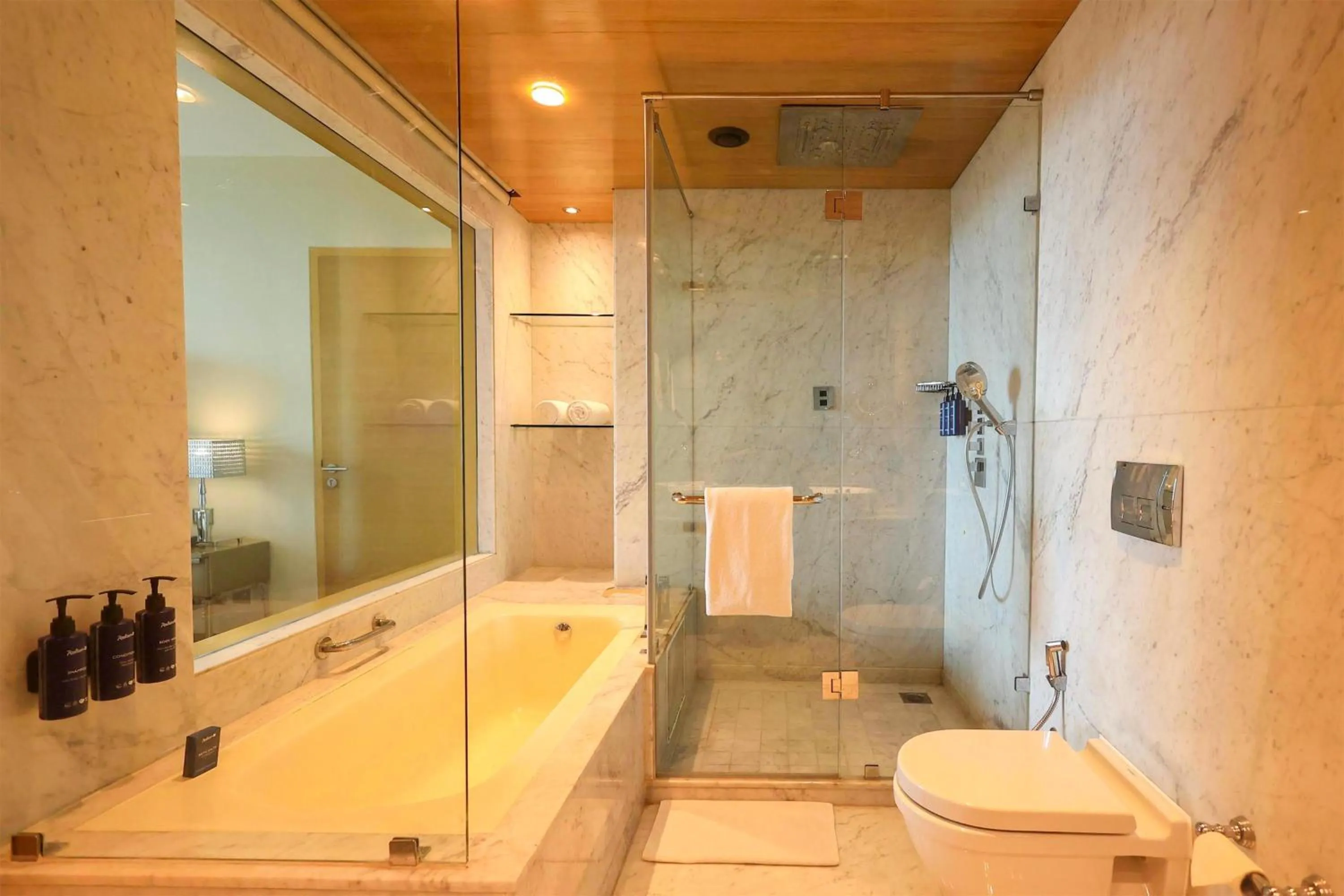 Bathroom in Radisson Blu Hotel New Delhi Paschim Vihar