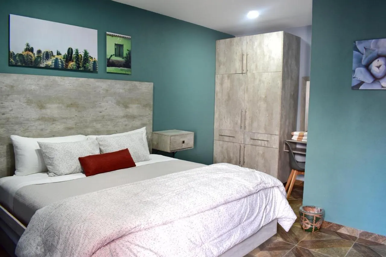 Photo of the whole room, Bed in Hotel Corazón Mexicano