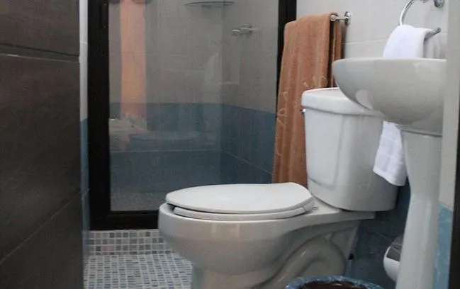 Bathroom in Hotel Corazón Mexicano