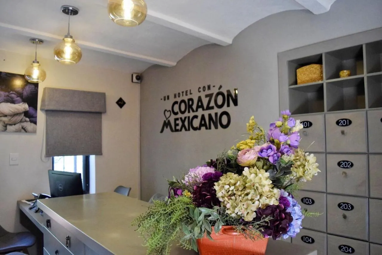 Lobby or reception in Hotel Corazón Mexicano