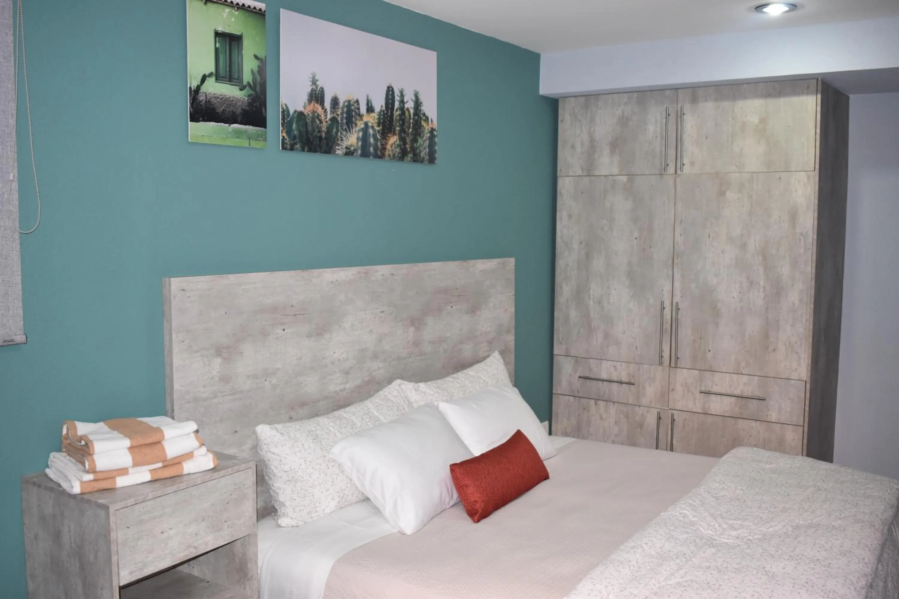 Bedroom, Bed in Hotel Corazón Mexicano