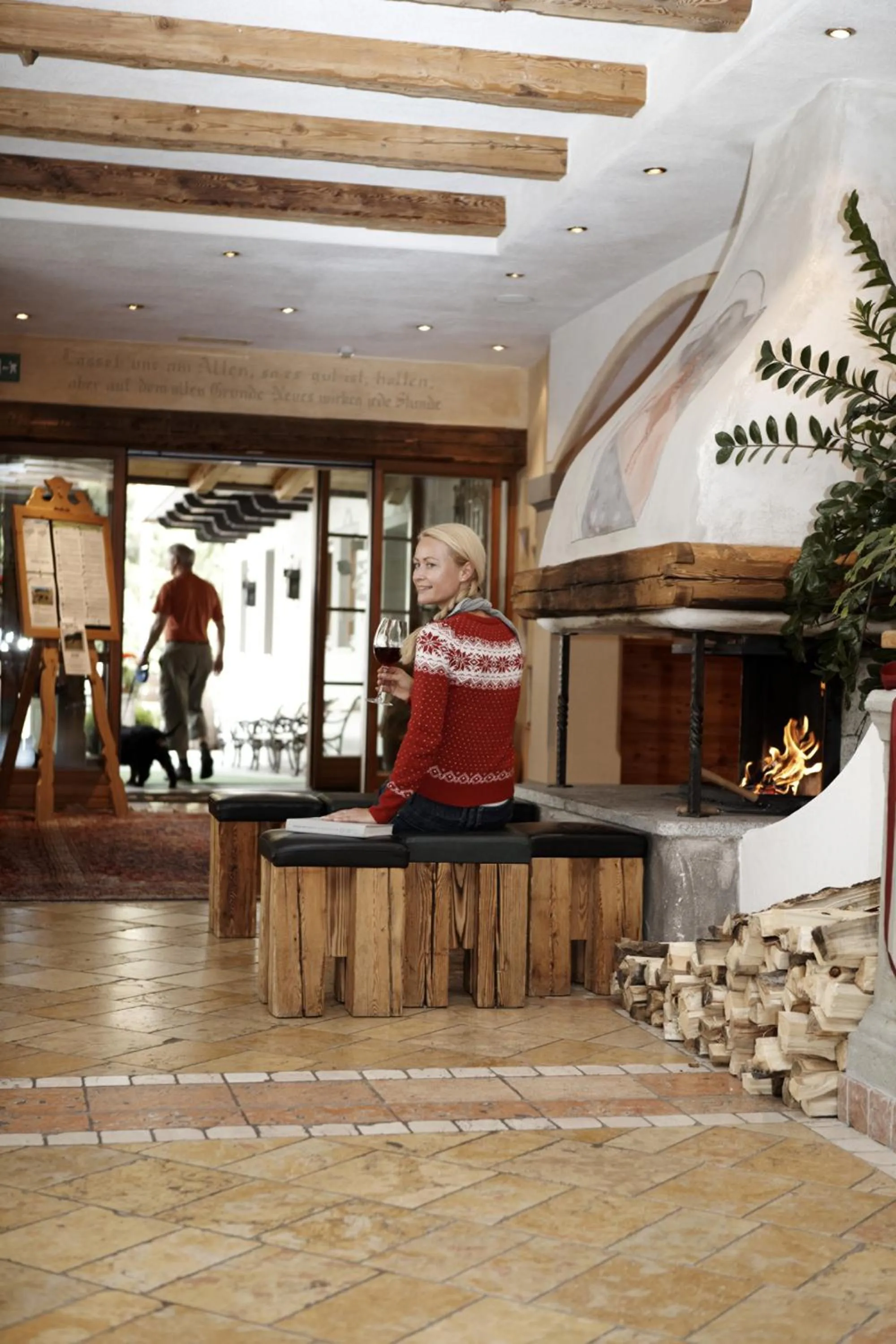 Lobby or reception in Hotel Der Tharerwirt