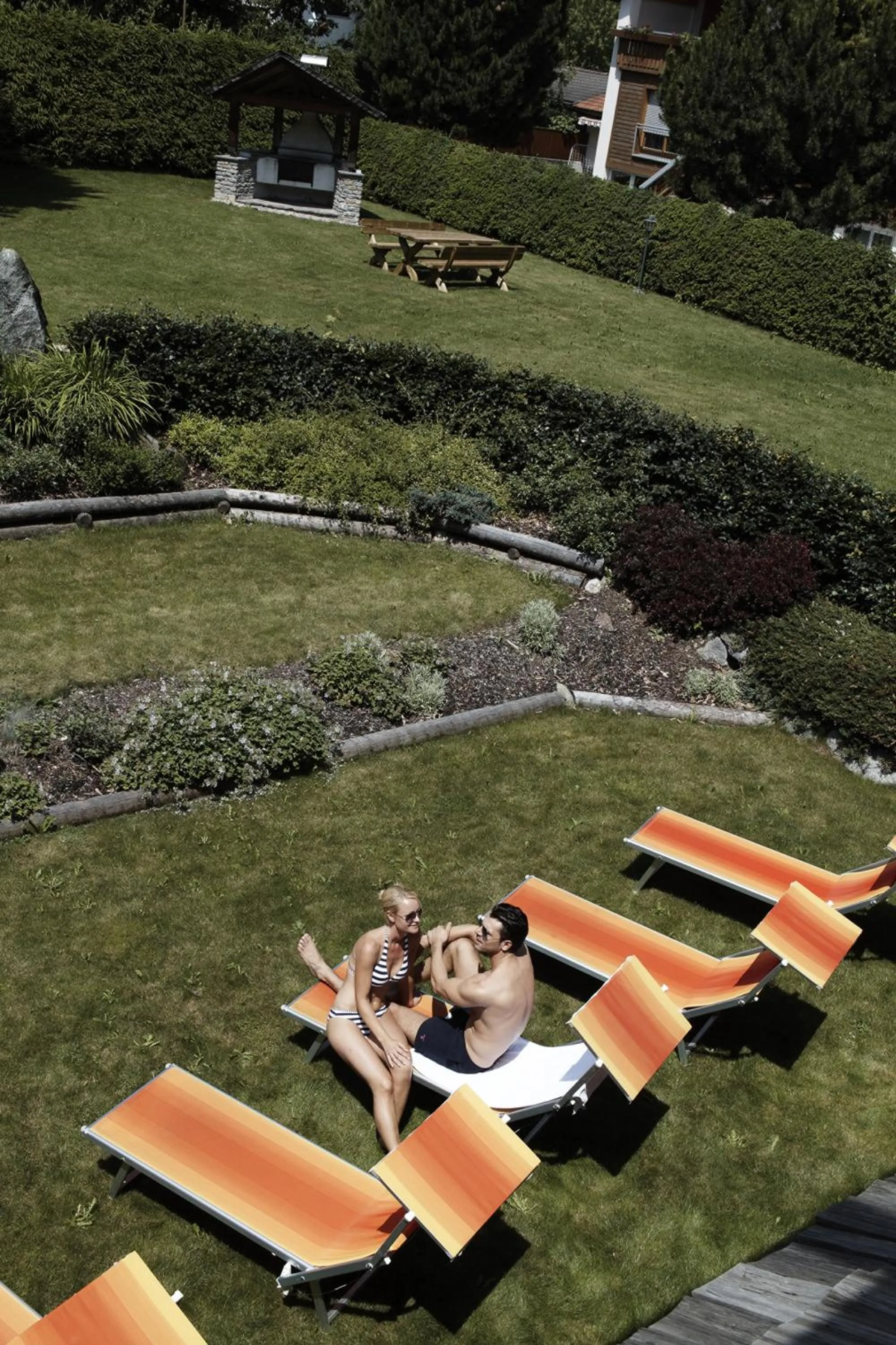 Garden in Hotel Der Tharerwirt