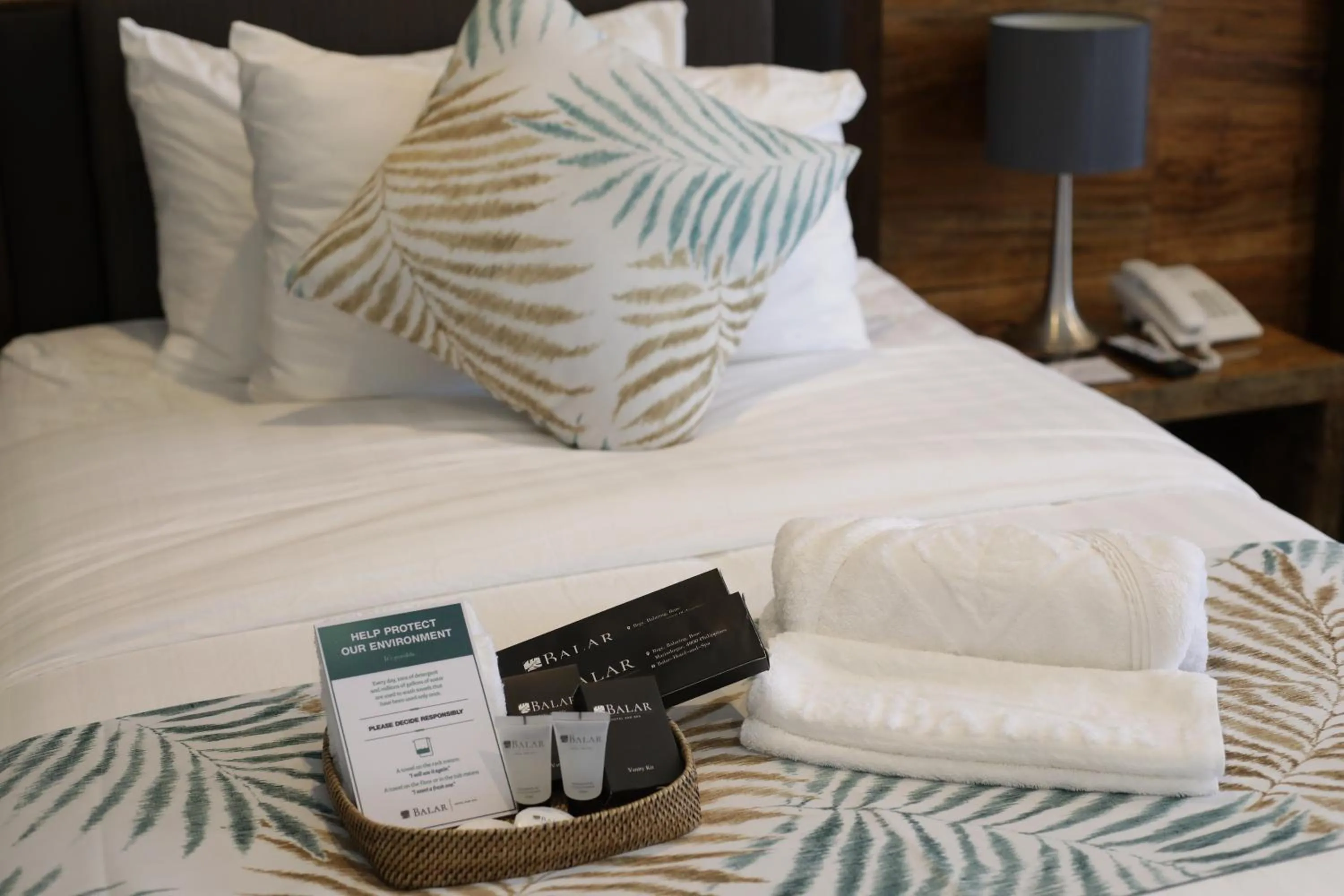 Bed in Balar Hotel and Spa