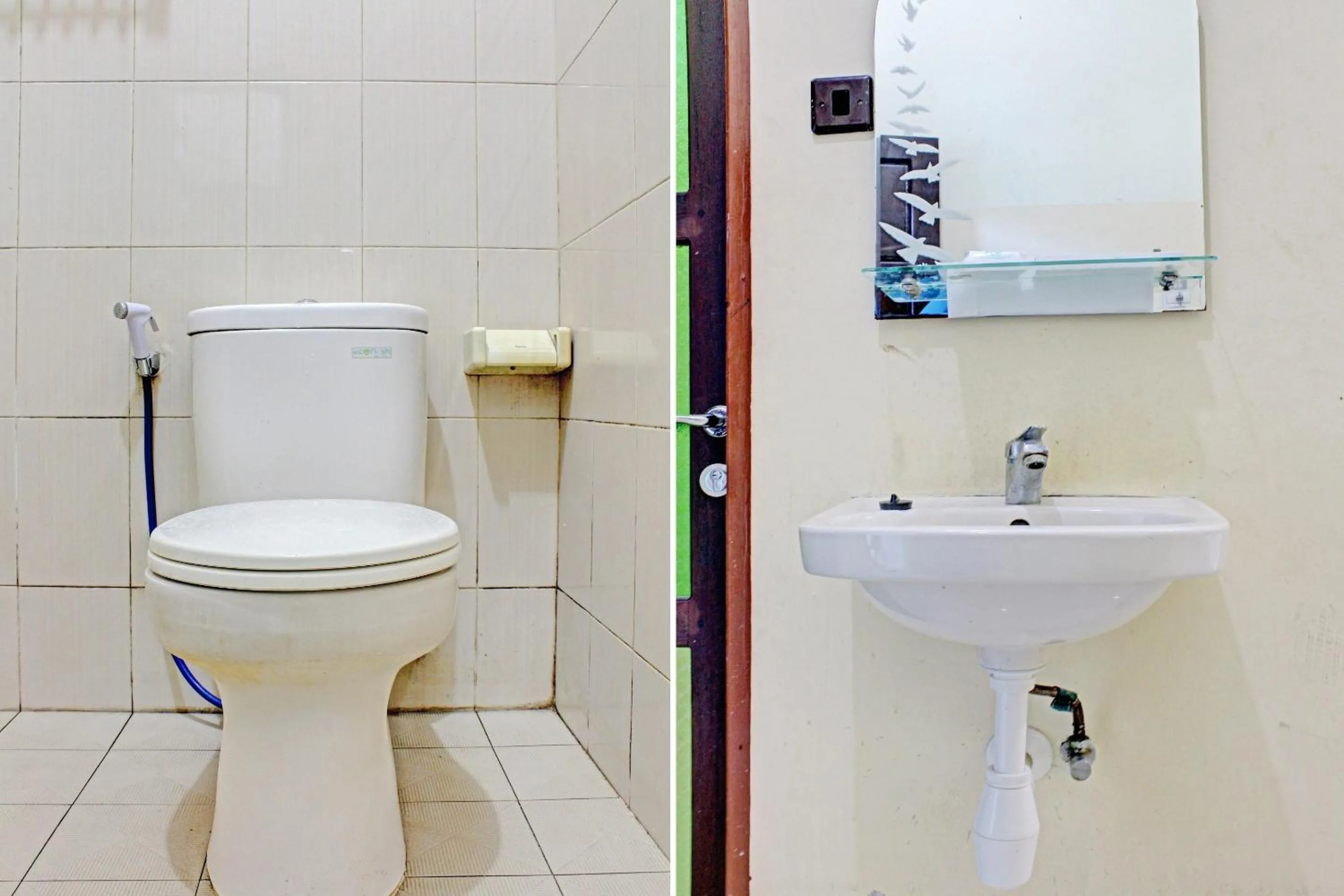 Bathroom in Capital O 90417 Hotel Batu Suli Internasional