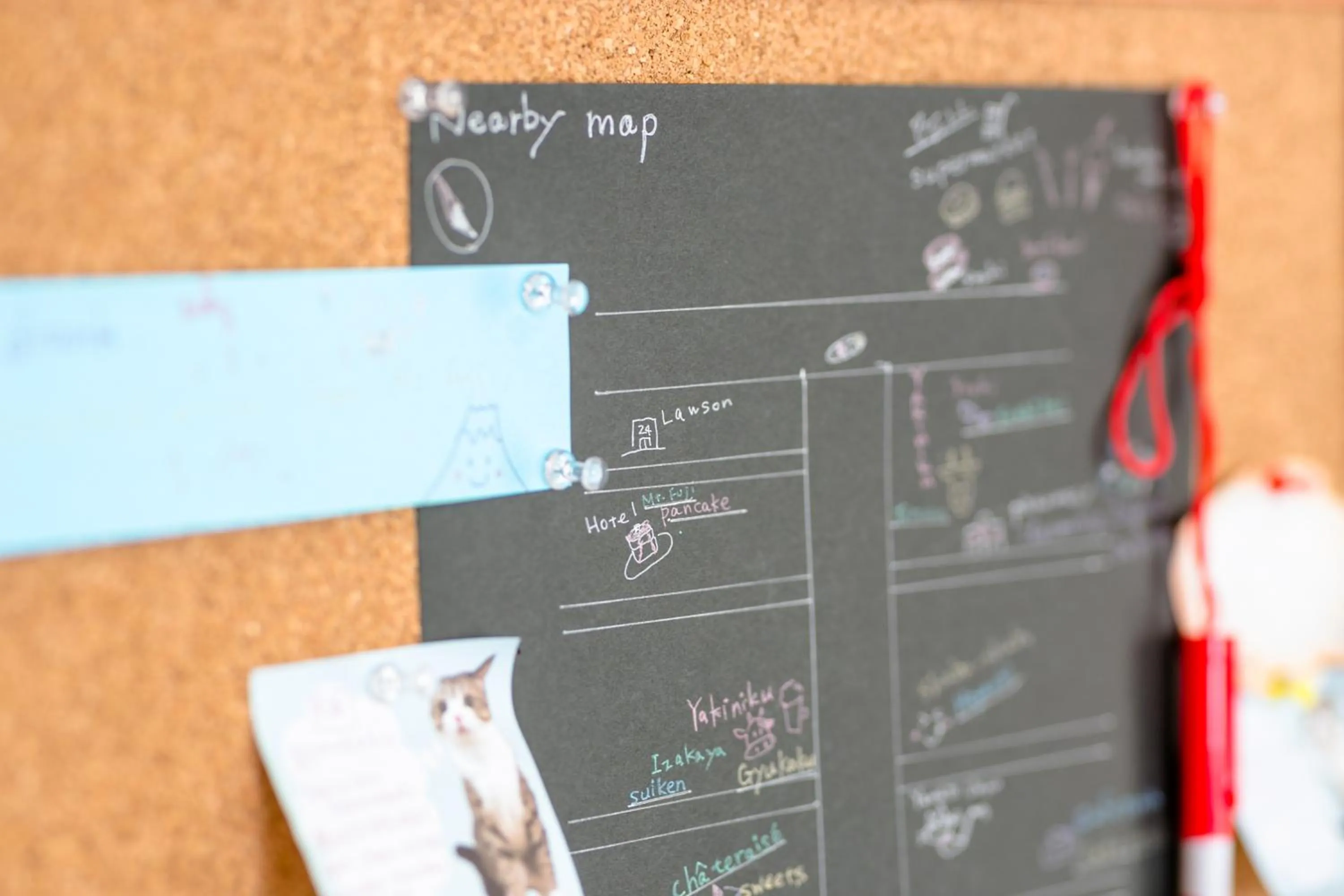 Decorative detail in Ma Maison Mt. Fuji Kawaguchiko