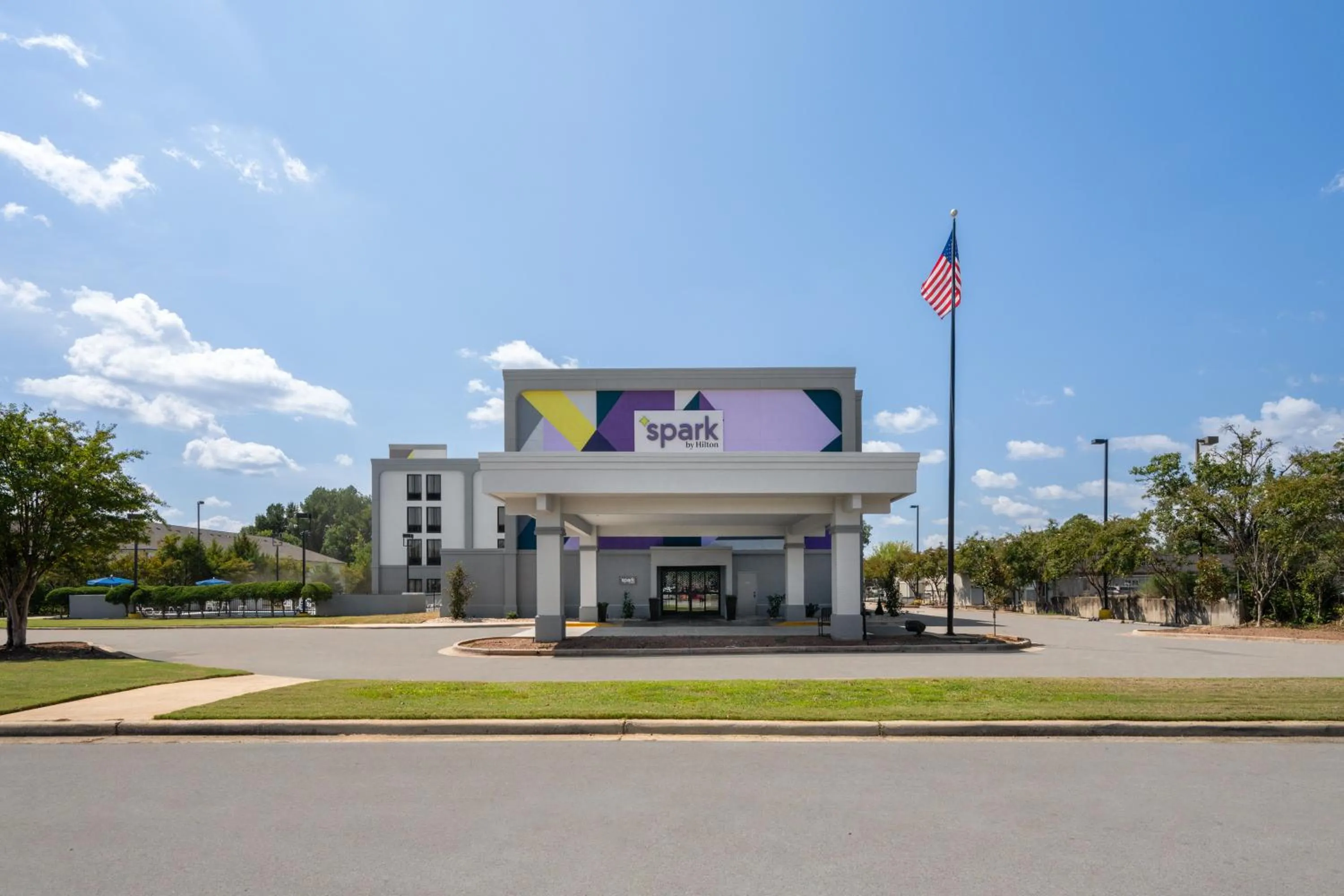 Property building in Spark by Hilton Decatur