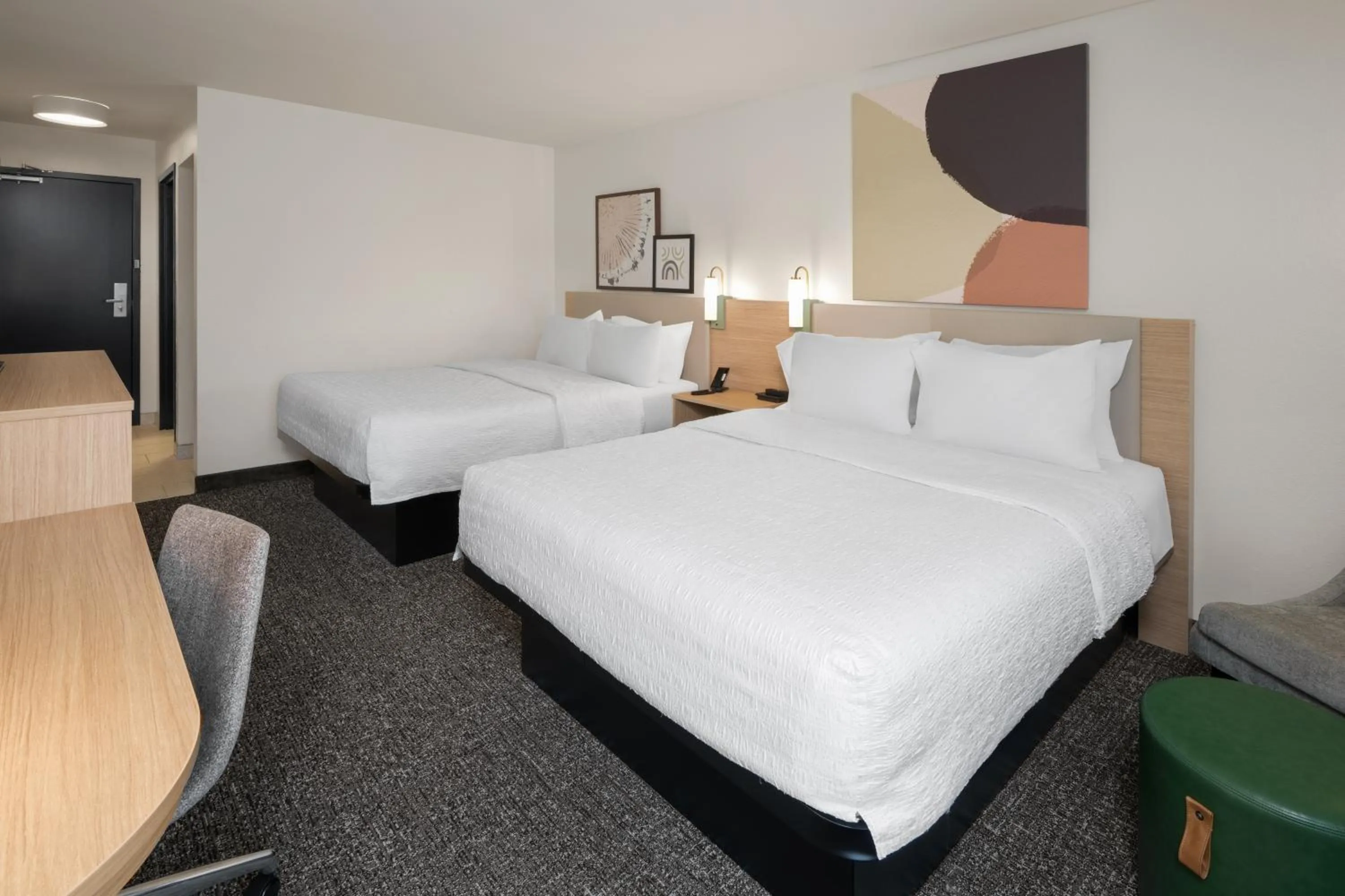 Photo of the whole room, Bed in Spark by Hilton Decatur