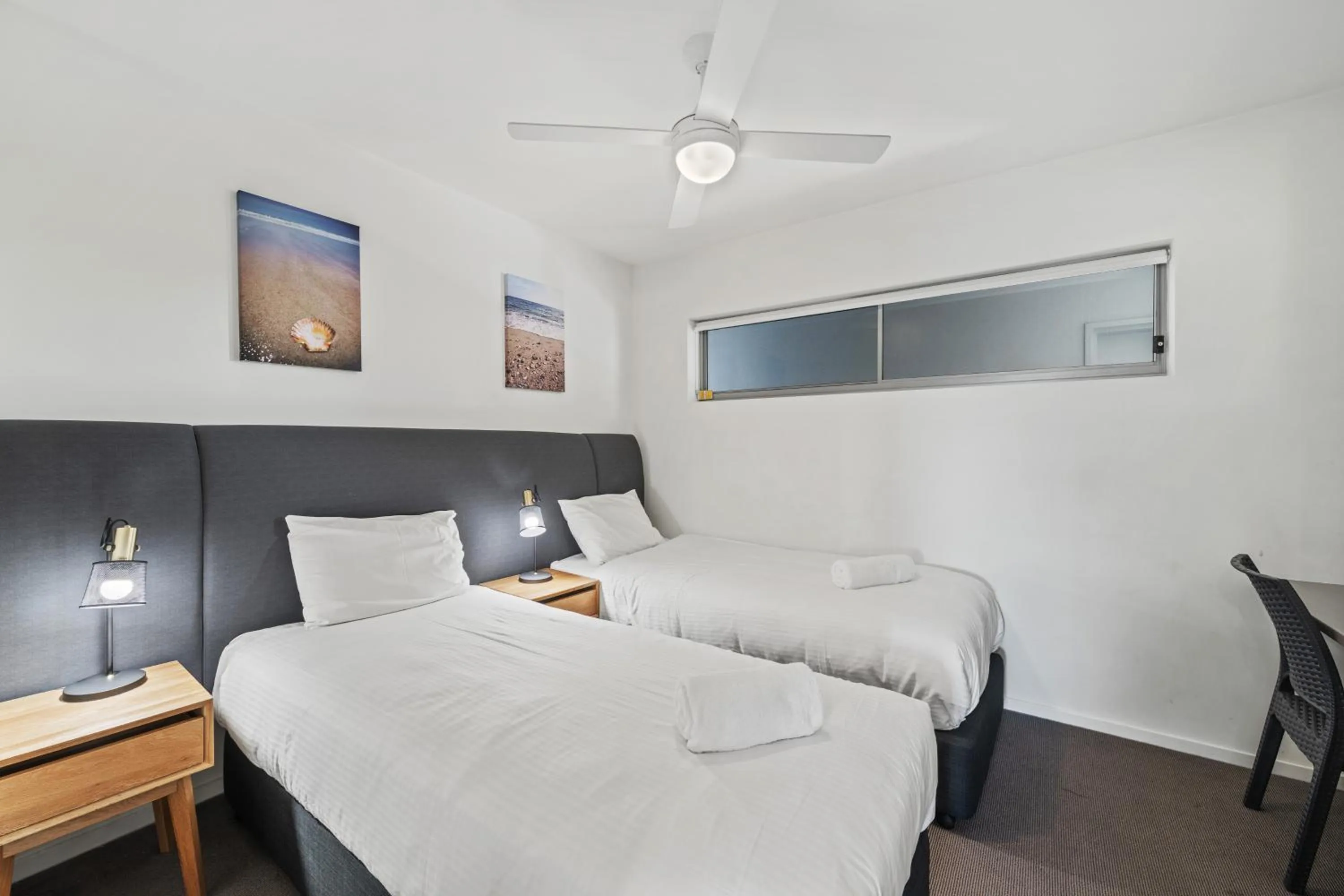Bedroom, Bed in North Shore Oceanside Kawana