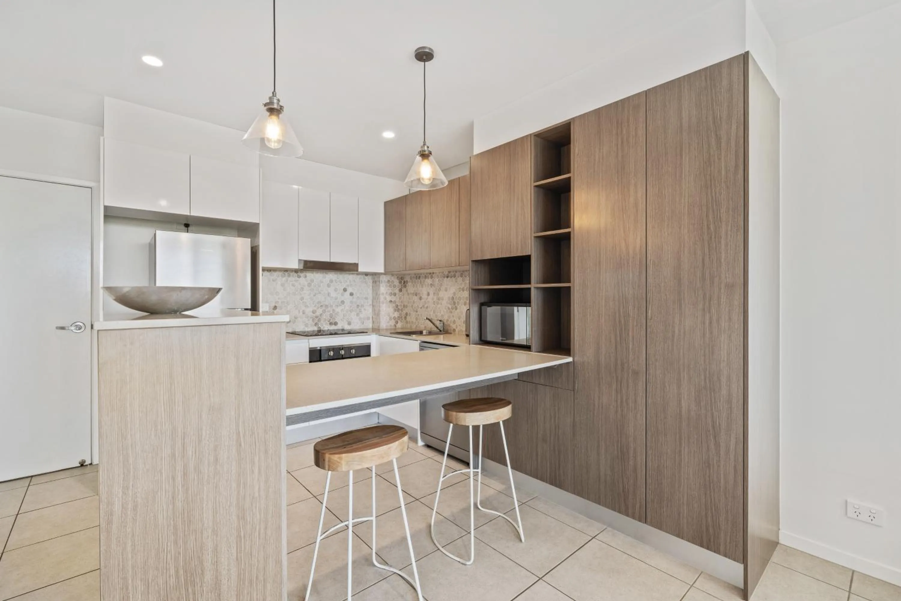 kitchen in North Shore Oceanside Kawana