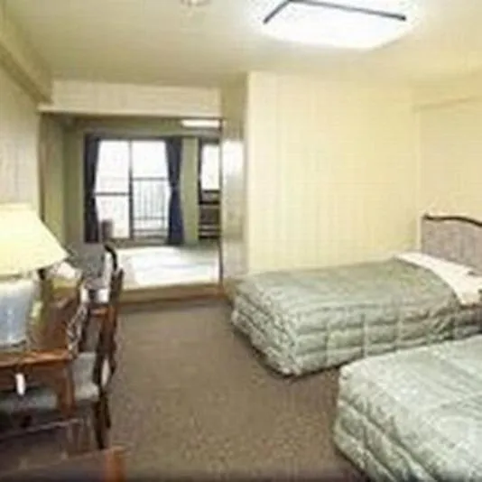 Bed in Hotel Green Hill Otaki