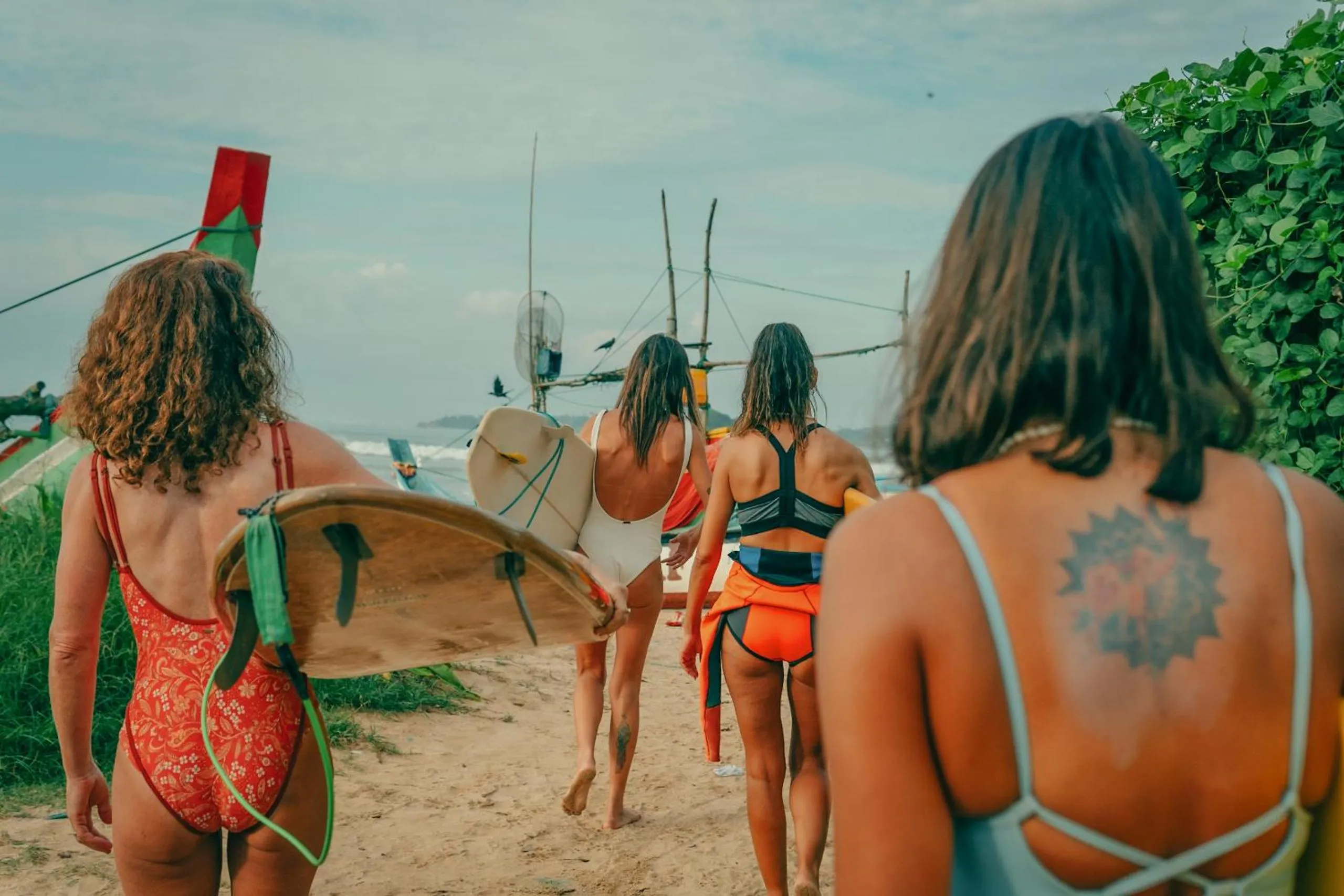 Activities in Lucky's Surf Camp