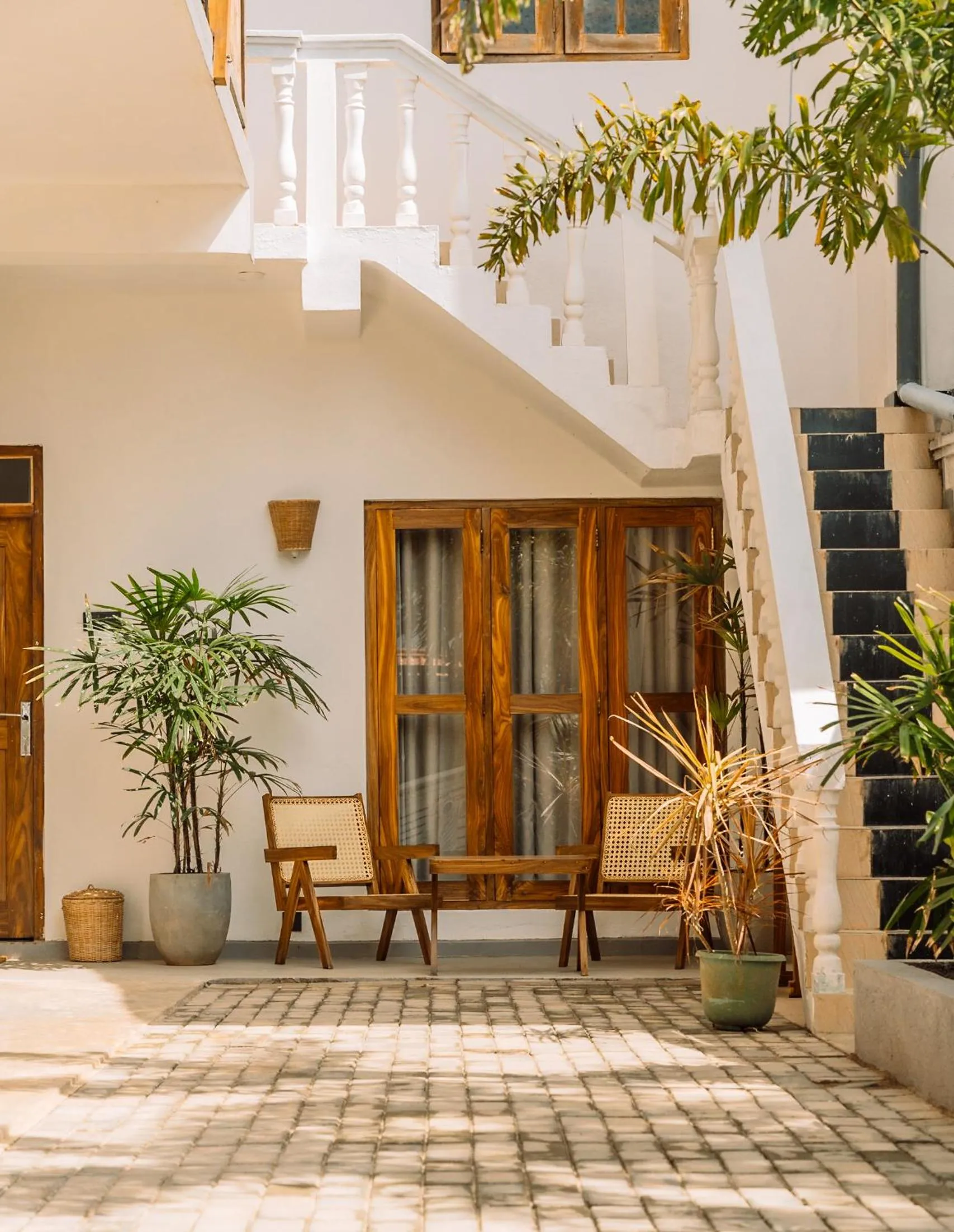 Balcony/Terrace in Lucky's Surf Camp