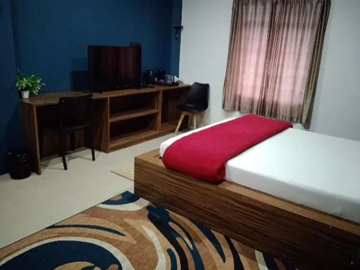 Bed in Rockski Boutique Bed & Breakfast