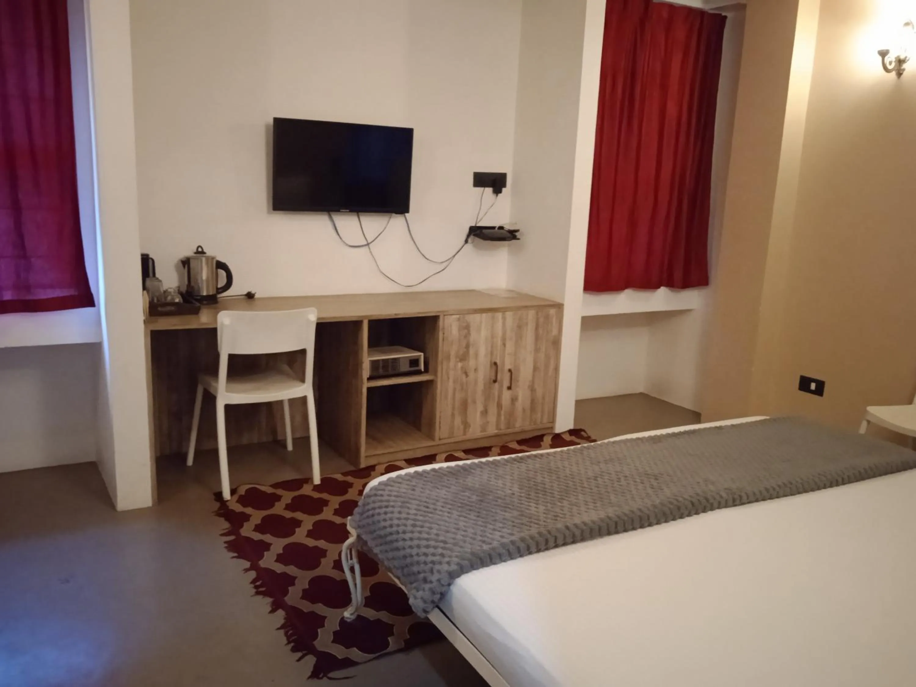 Bed in Rockski Boutique Bed & Breakfast