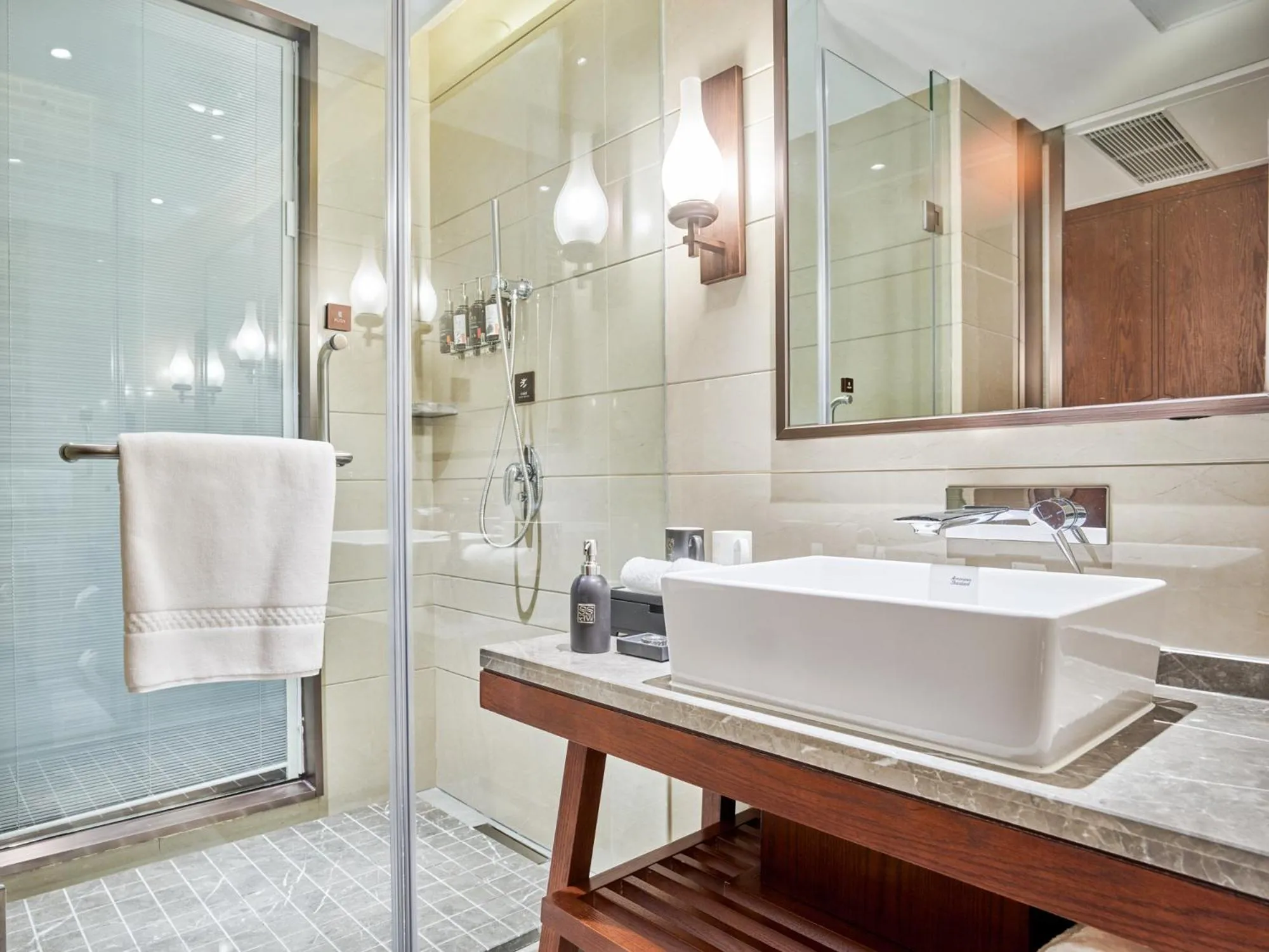 Bathroom in SSAW Boutique Hotel Nanjing Grand Theatre