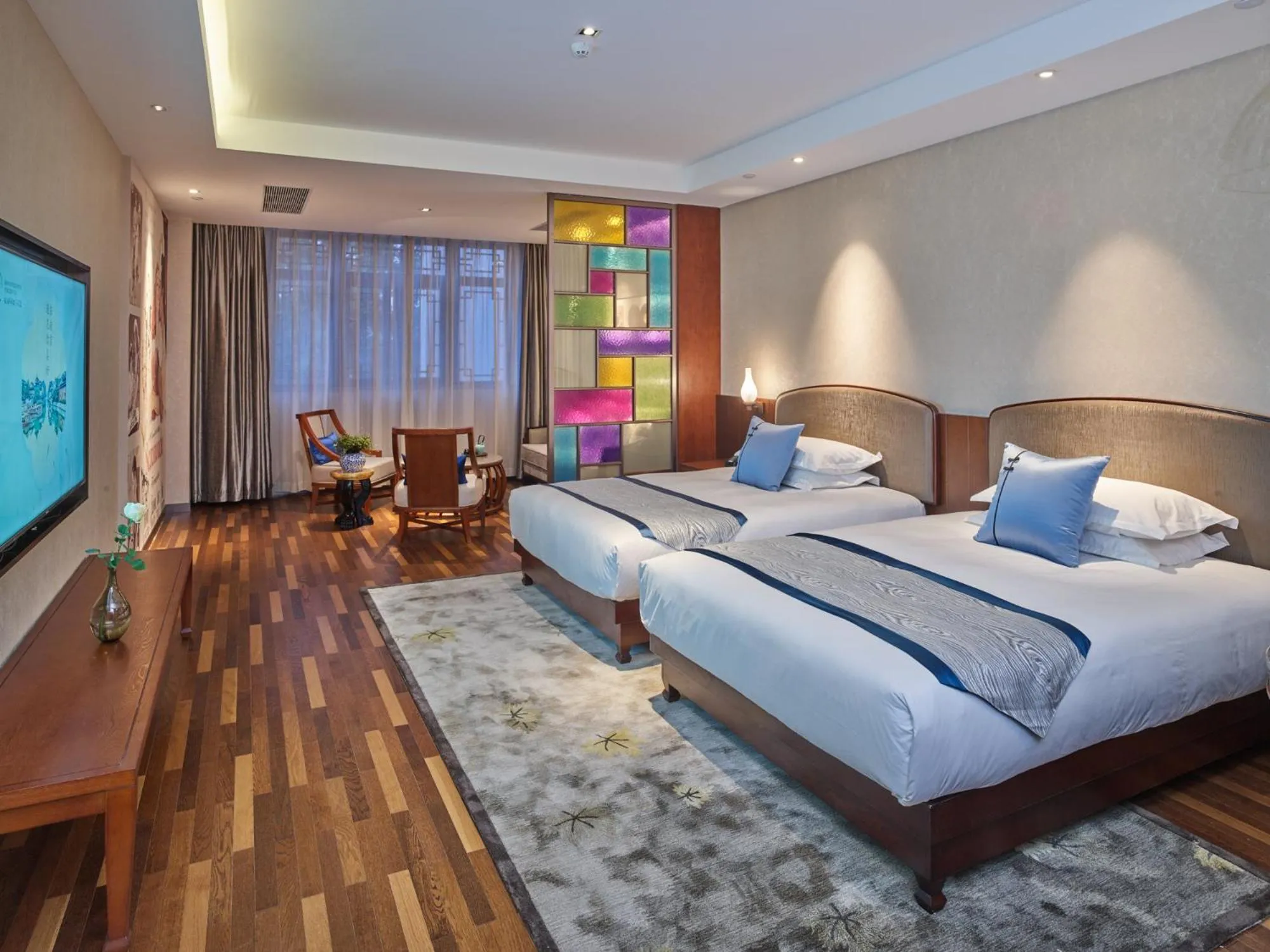 Bedroom, Bed in SSAW Boutique Hotel Nanjing Grand Theatre