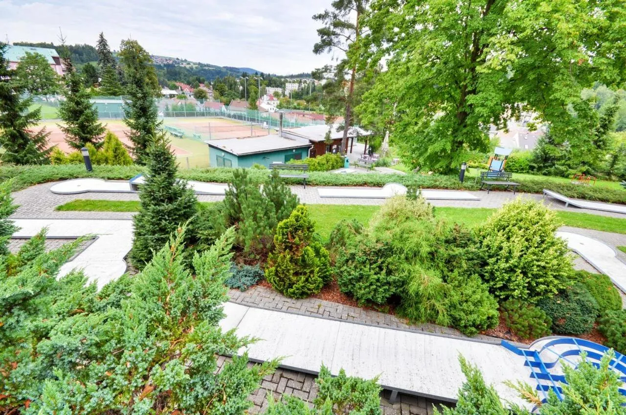 Minigolf in Hotel Filipinum