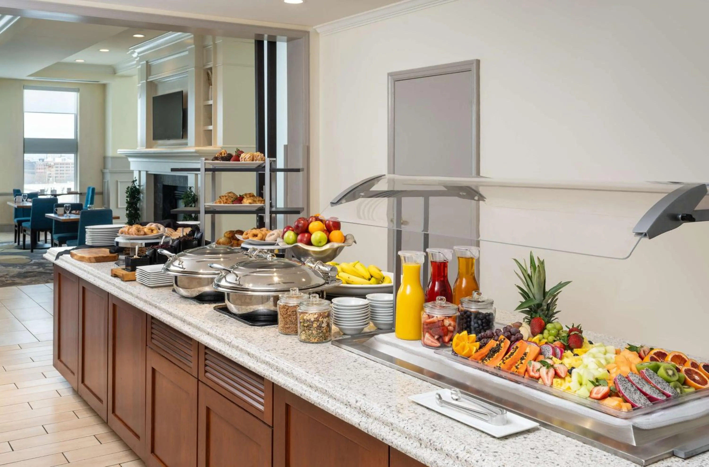 Breakfast in Hilton Garden Inn Philadelphia Center City