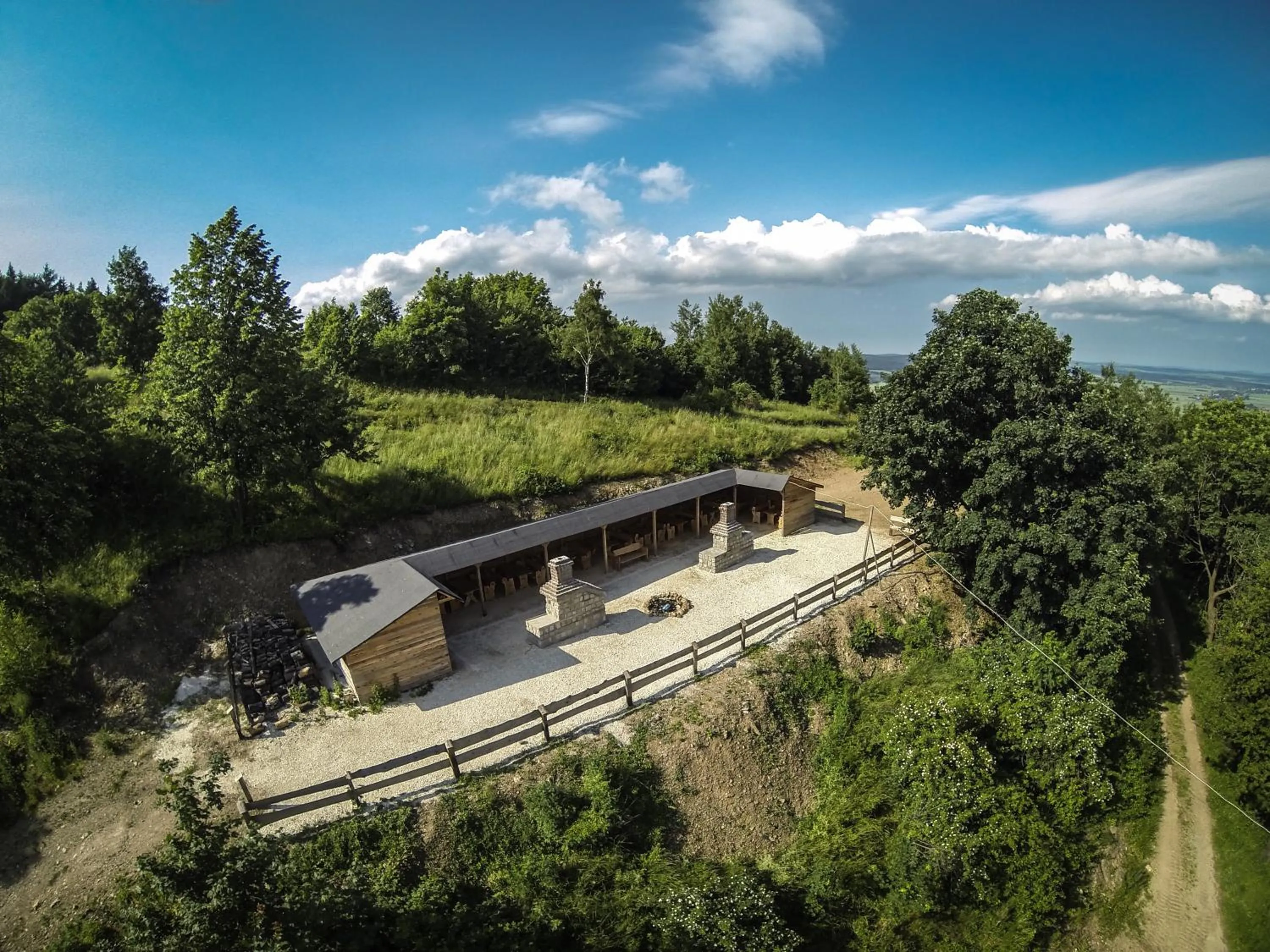 BBQ facilities in Hotel Srebrna Góra